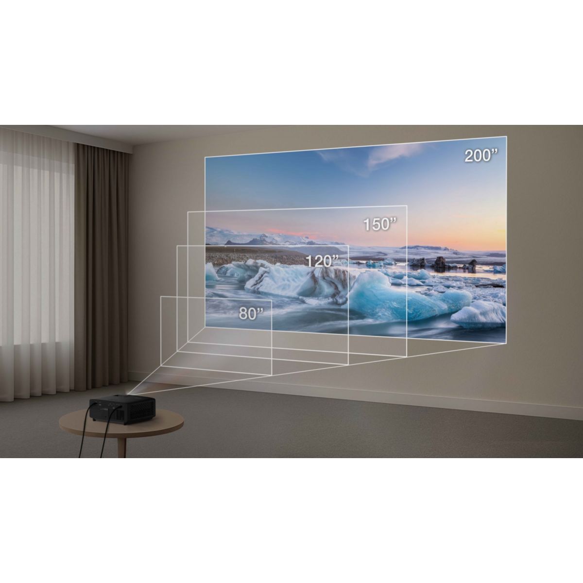 Vidéoprojecteur home cinéma PK52 noir, OPTOMA