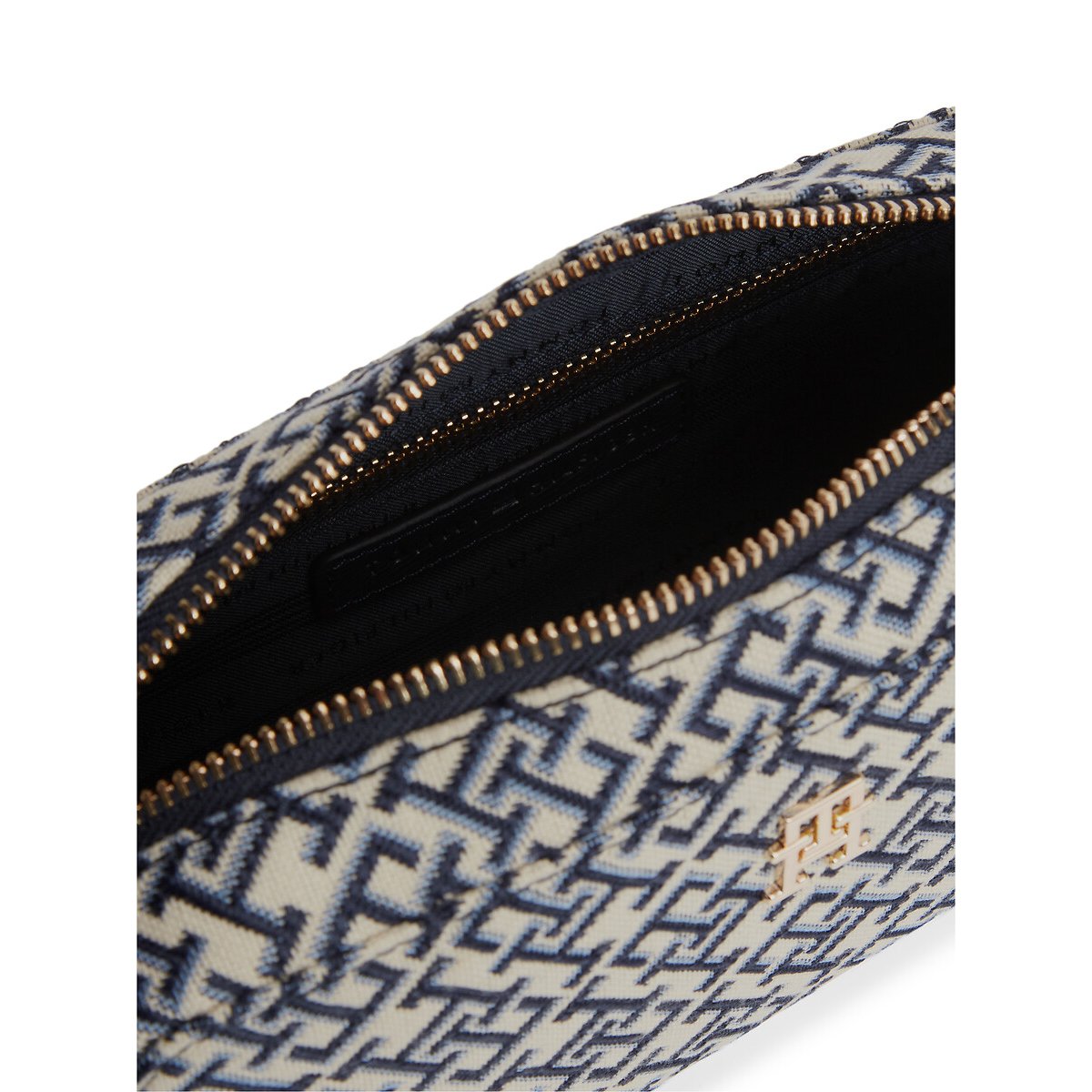 Sac à bandoulière, GRACE CAMERA JACQUARD marine/blanc, TOMMY HILFIGER