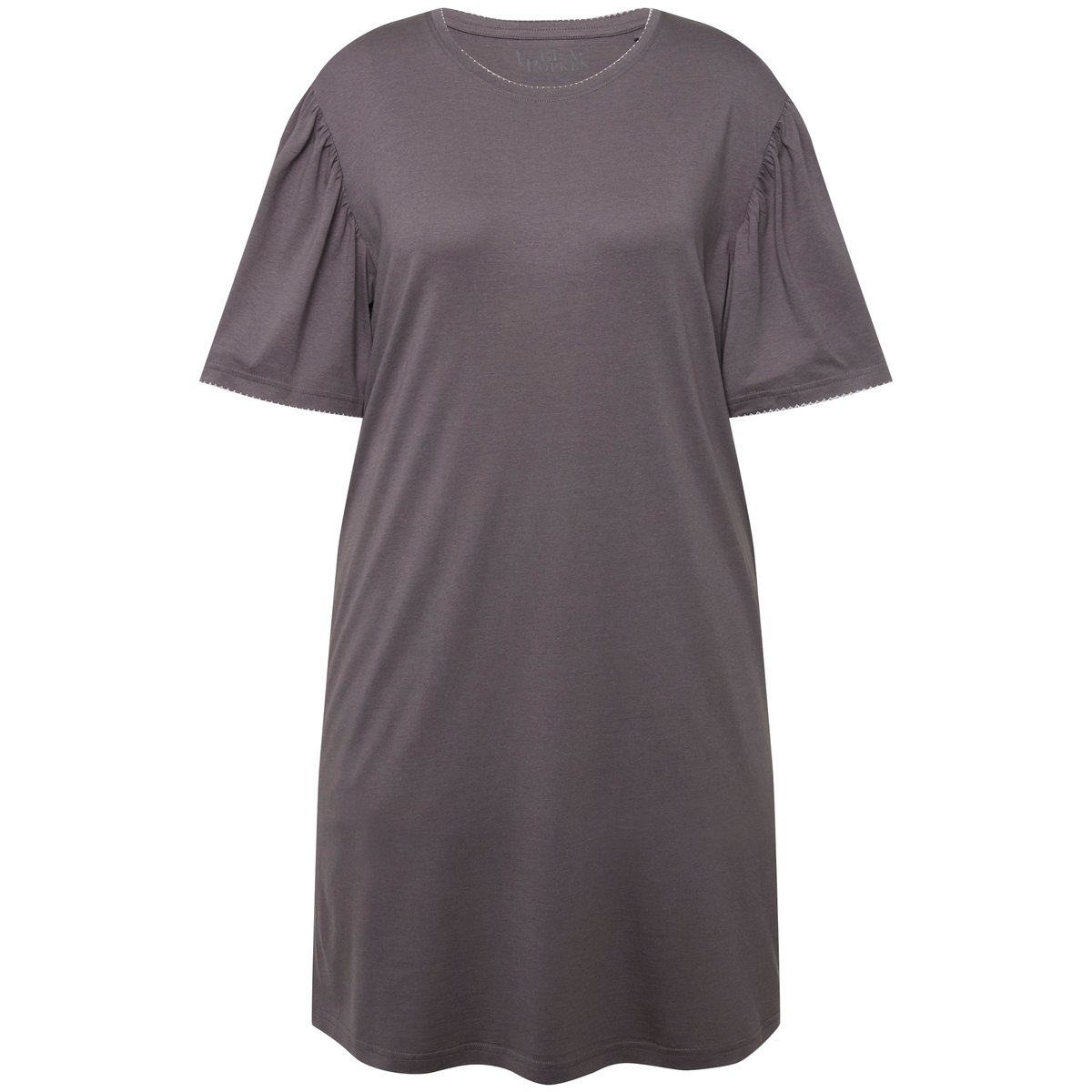 Grands t-shirts pour la nuit, lot de 2 gris béton, ULLA POPKEN