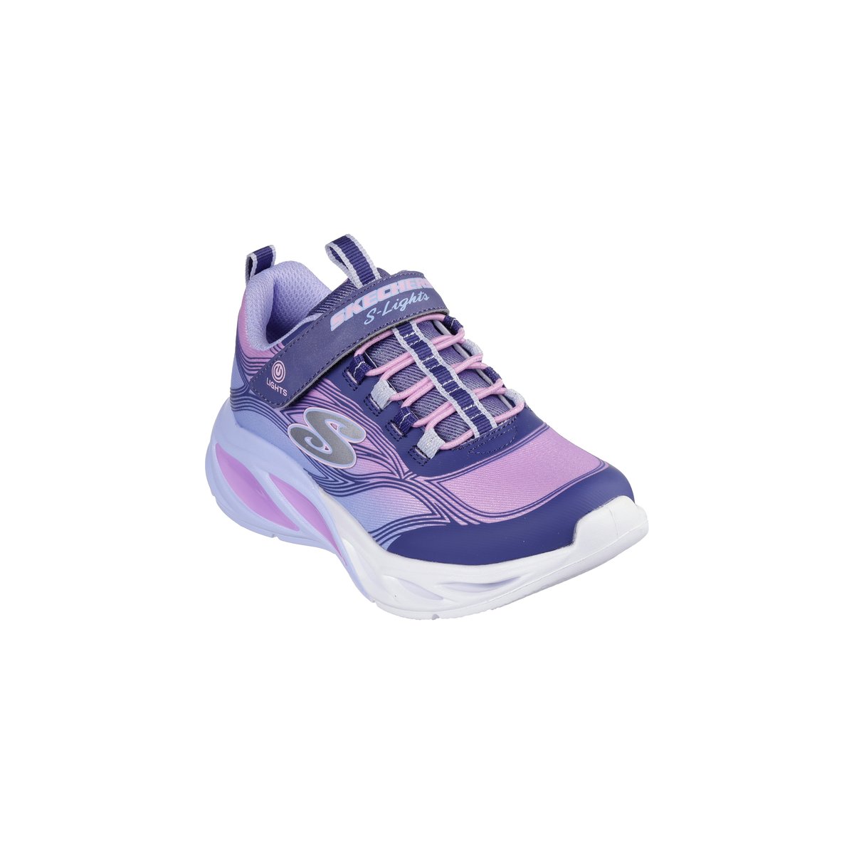 Baskets S-Light: Cosmic Glow navy-multi, SKECHERS
