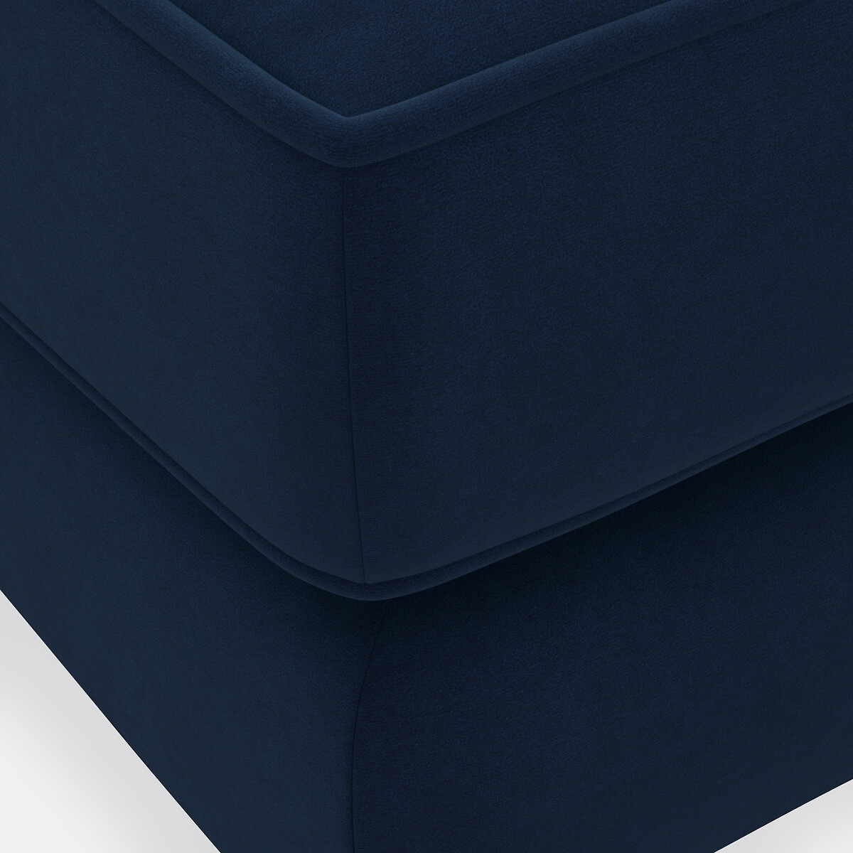 Pouf velluto, Topim blu notte, LA REDOUTE INTERIEURS