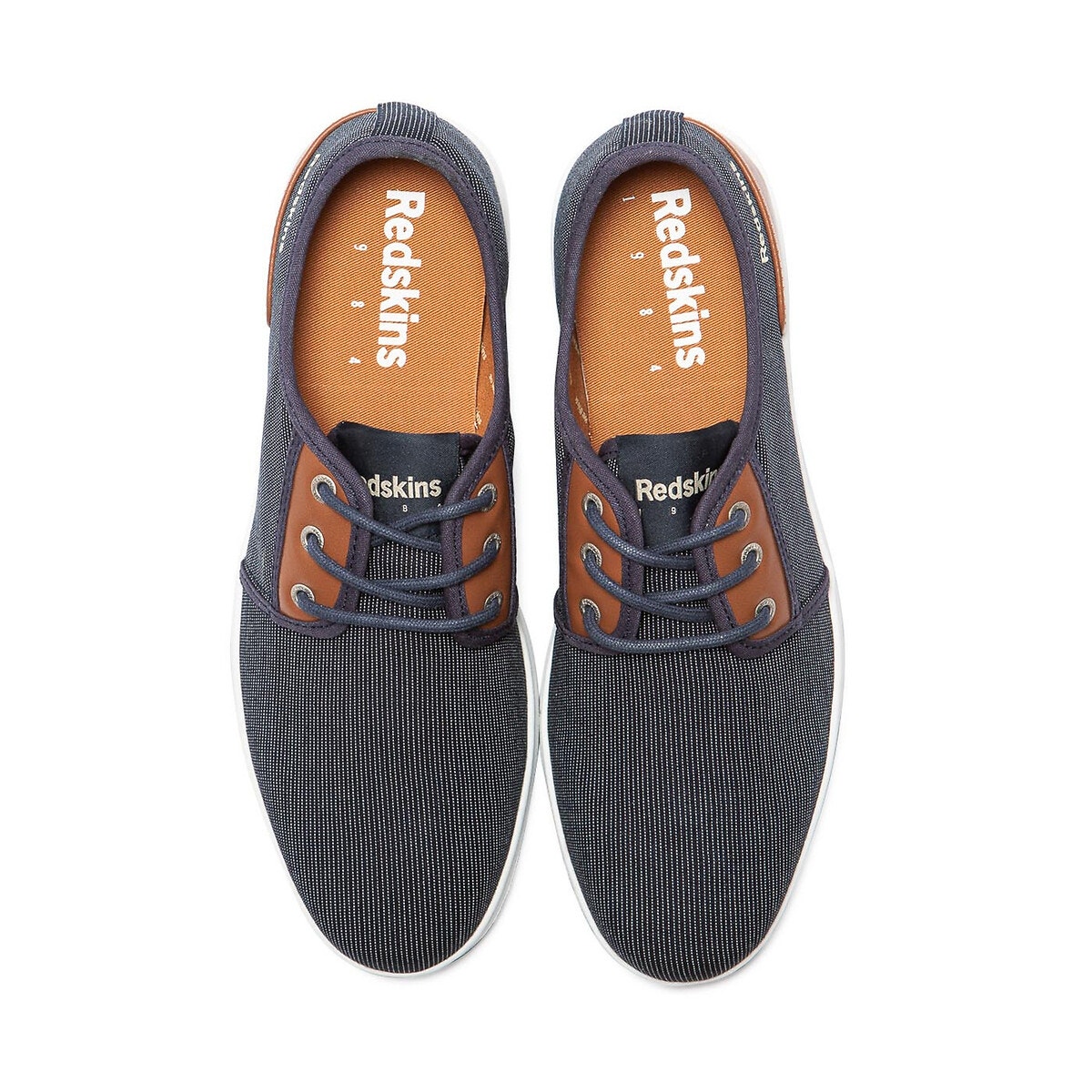 Baskets Geant bleu/cognac, REDSKINS