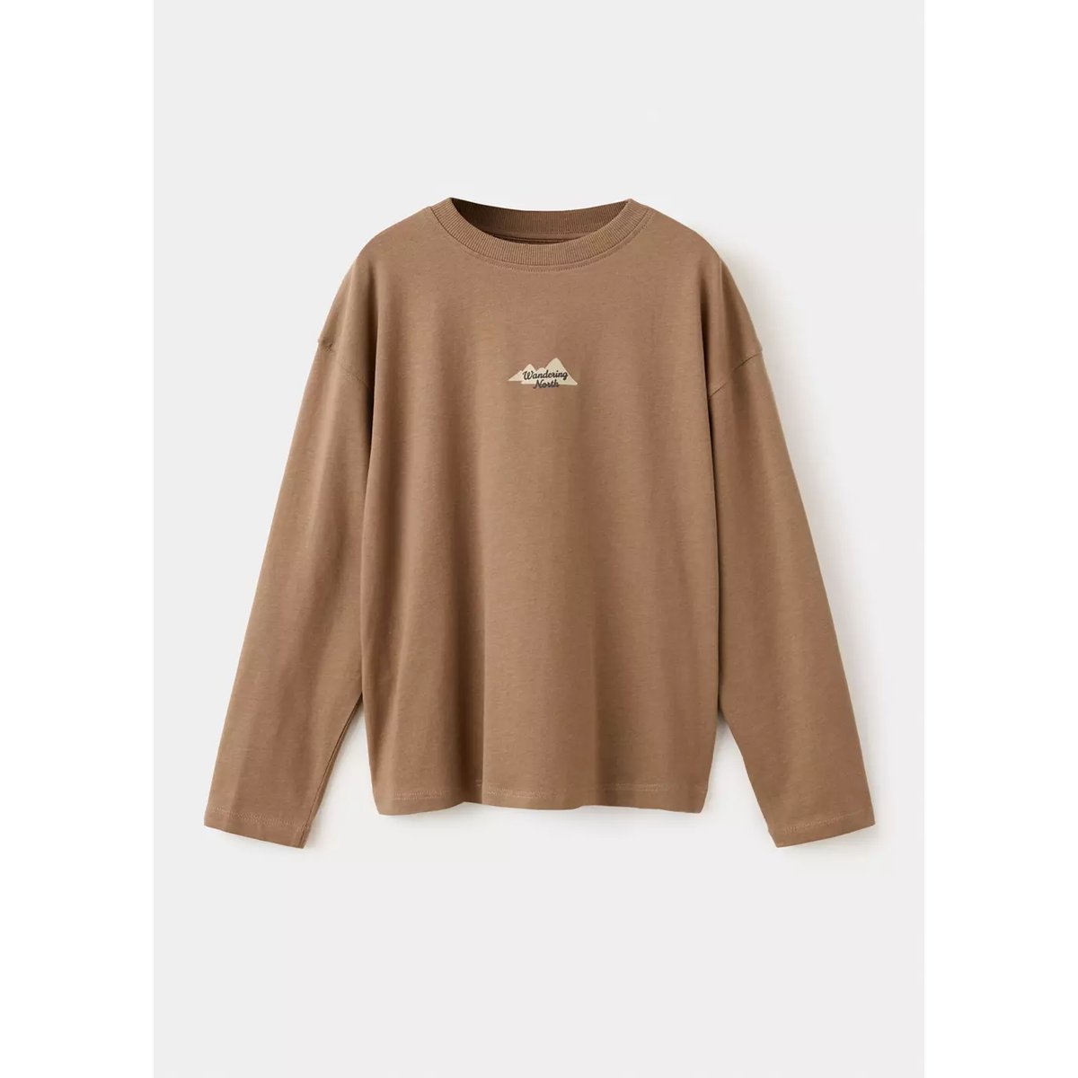 T-shirt oversize imprimé caramel, MANGO KIDS