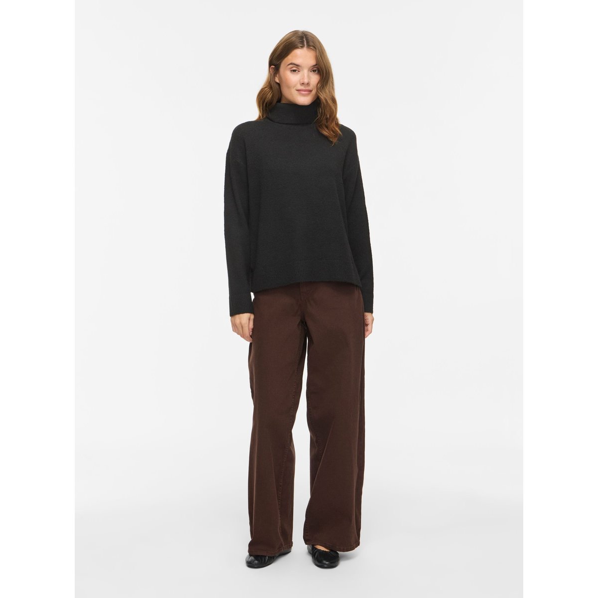 Pull En Maille noir - black, VILA