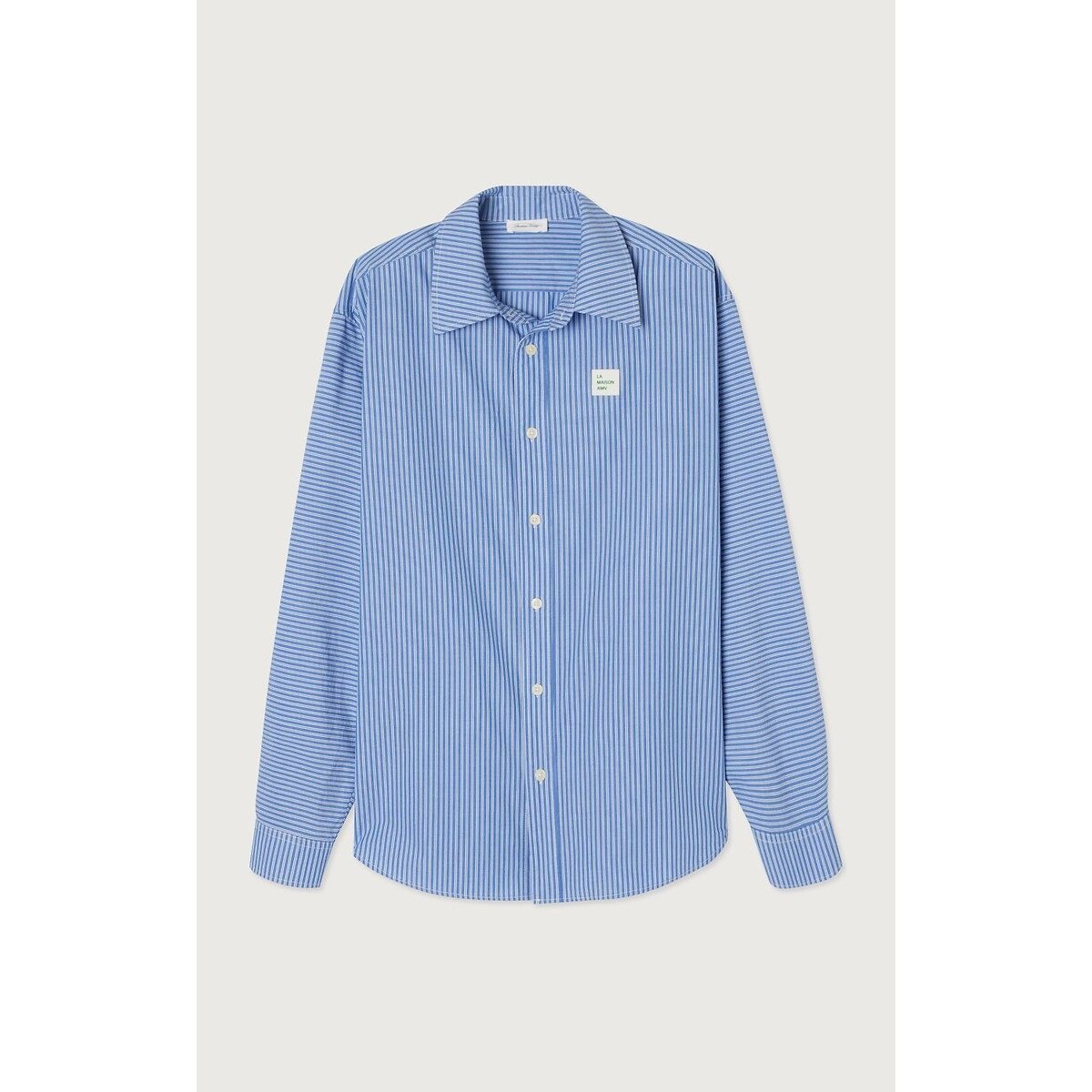 Chemise ZATYBAY bleu/blanc, AMERICAN VINTAGE