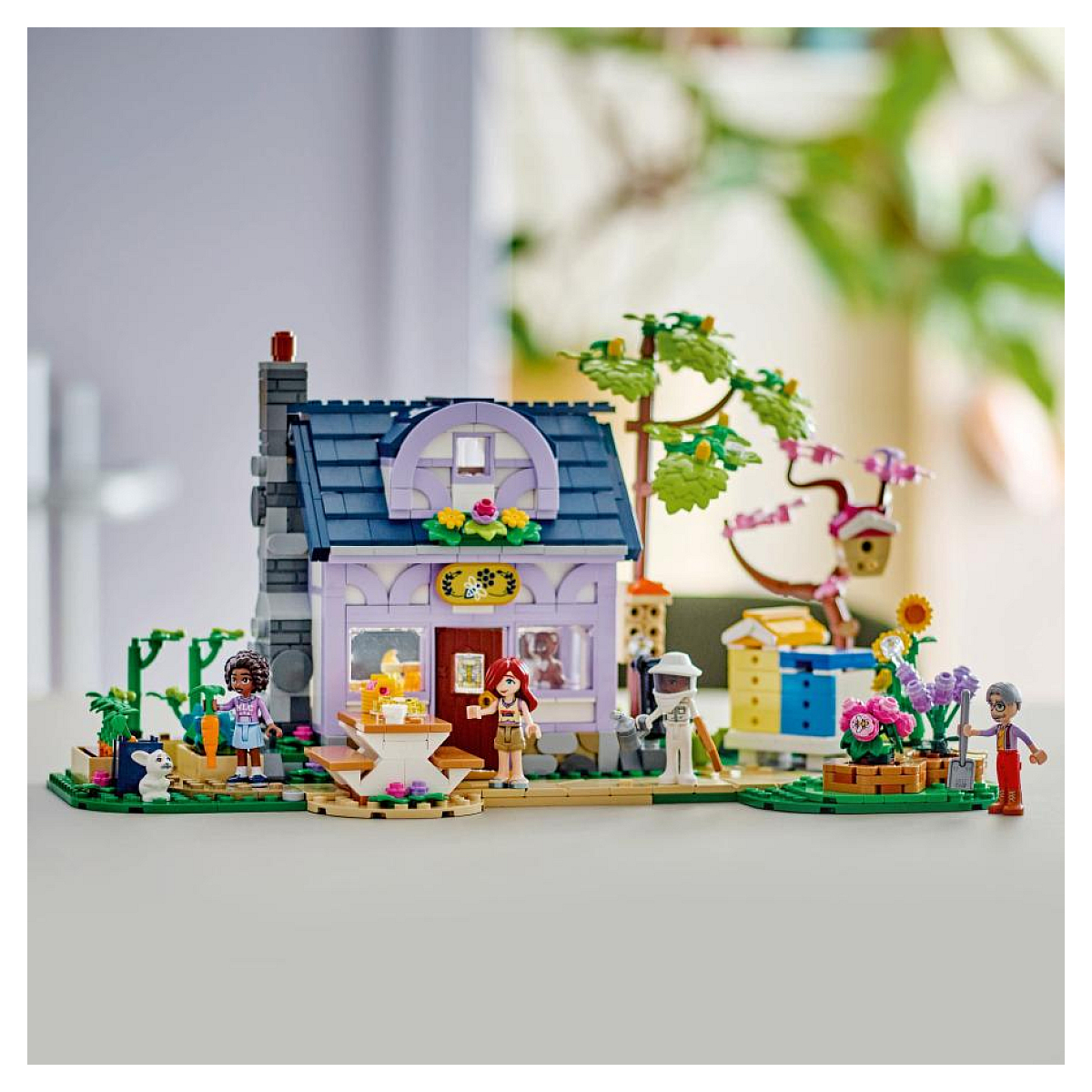 42669 La maison des apiculteurs et le jardin fleuri ® Friends couleur unique, LEGO