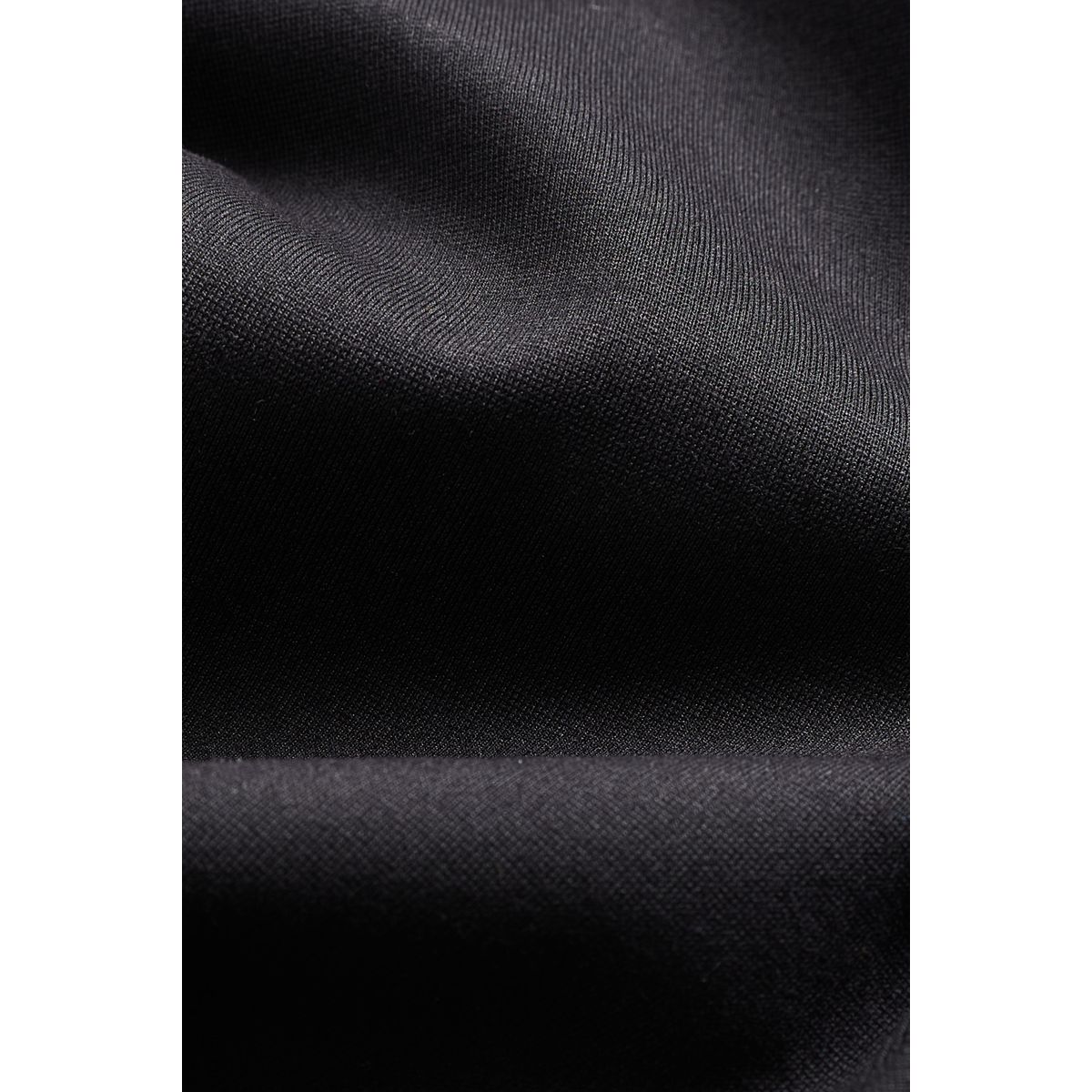 Pantalon coupe slim en maille point de rome noir, NEXT