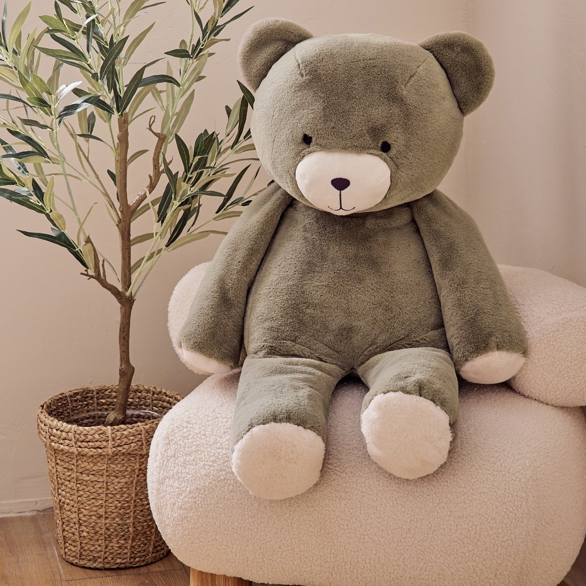 Peluche géante vert, NOUKIE'S