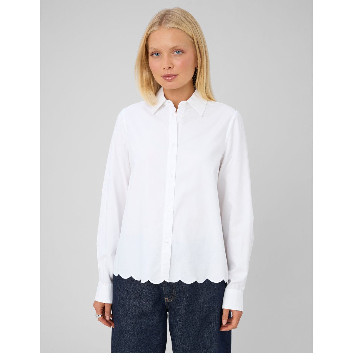 Chemise manches longues blanc, BZB