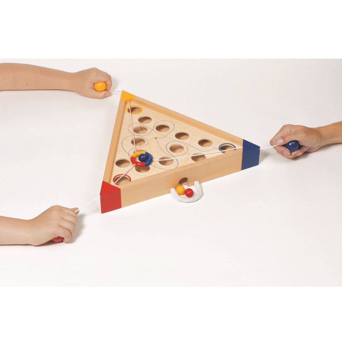 Tricours, jeu d'habileté multicolore, GOKI