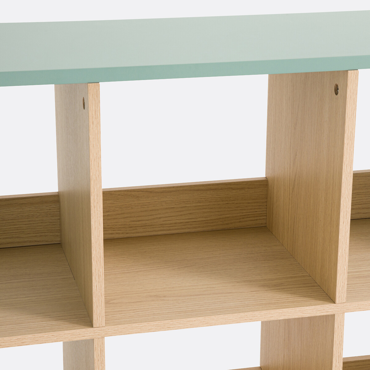 Etagère de rangement 9 casiers, Bookie vert grisé, LA REDOUTE INTERIEURS
