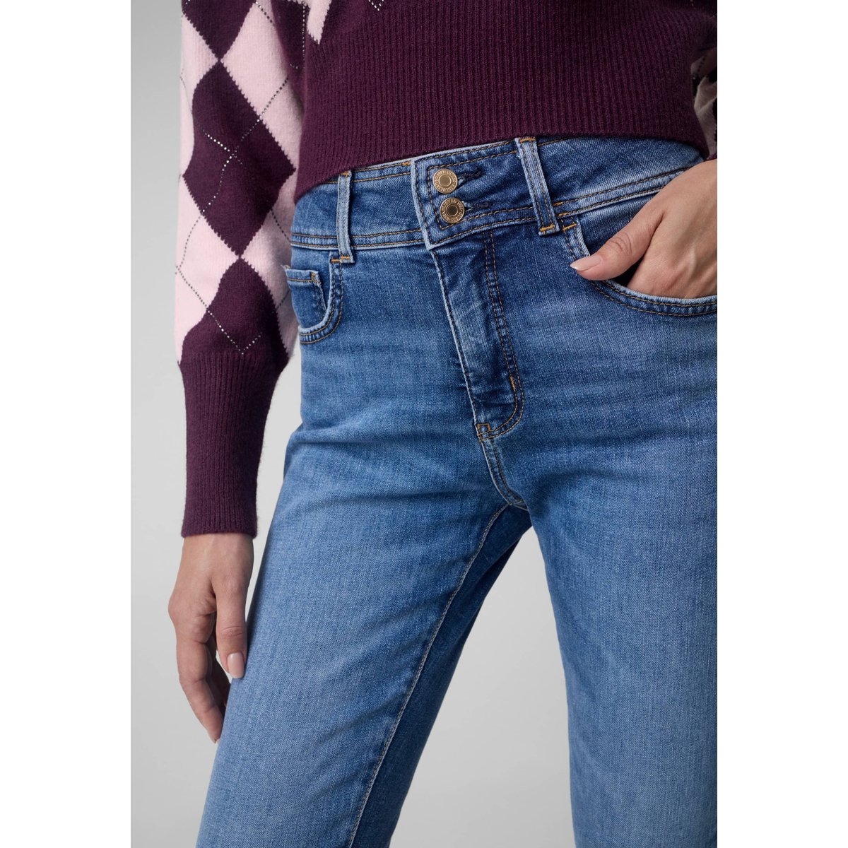 Jeans Remodelants bleu, GUESS