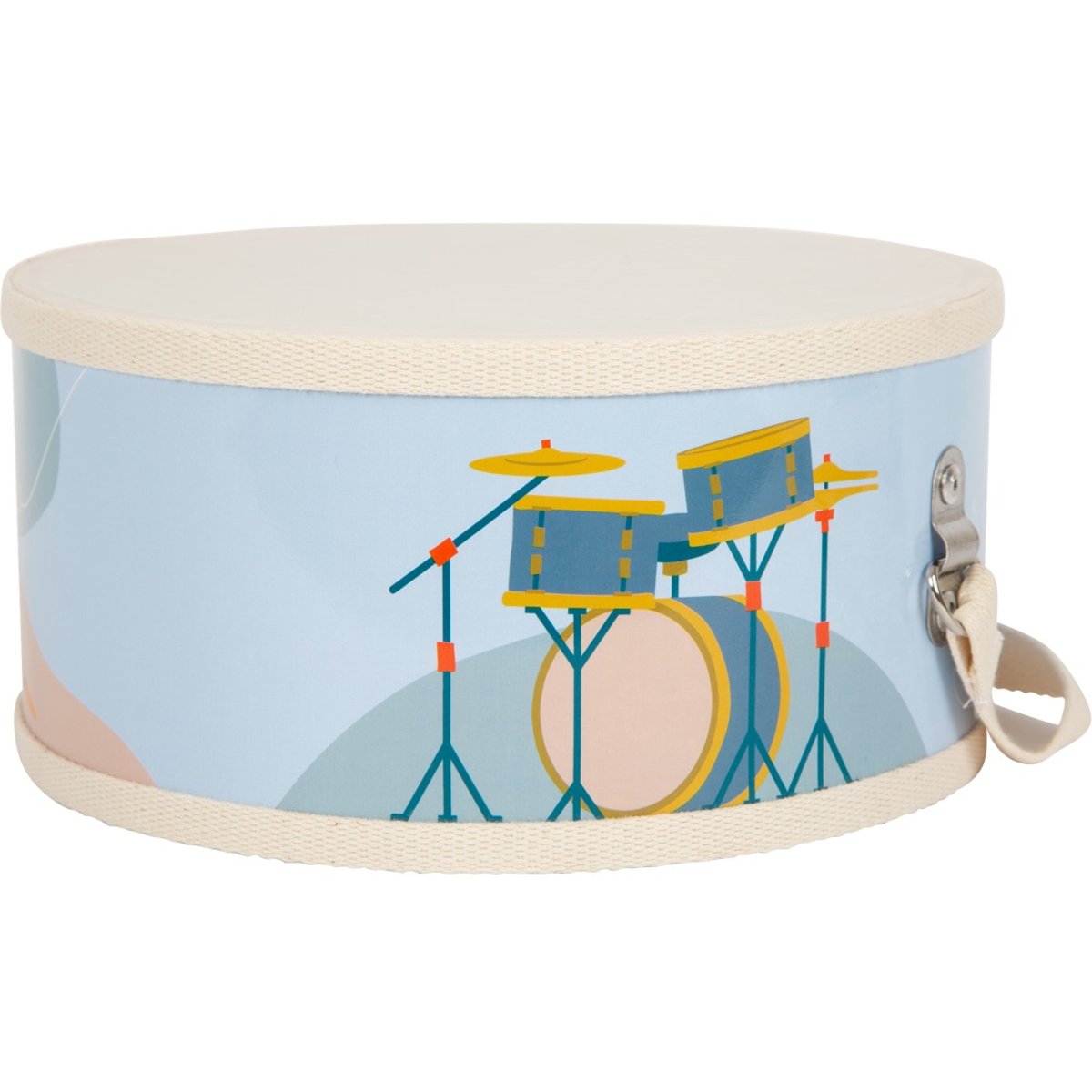 Tambour Groovy Beats bleu, SMALL FOOT COMPANY