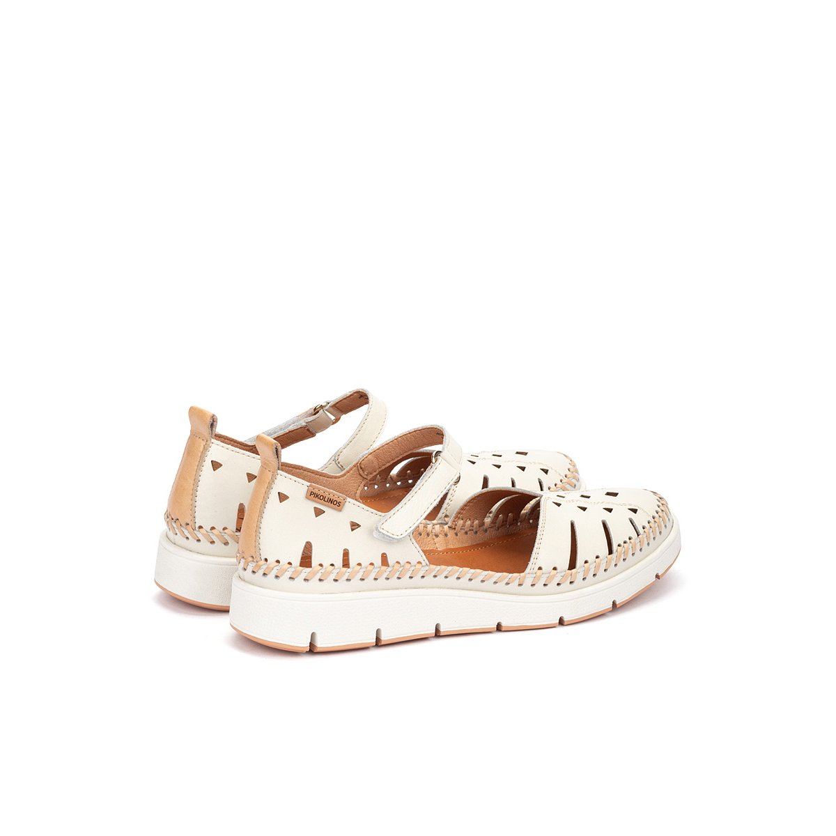 Chaussure semi-ouverts cuir Tenerife nata, PIKOLINOS