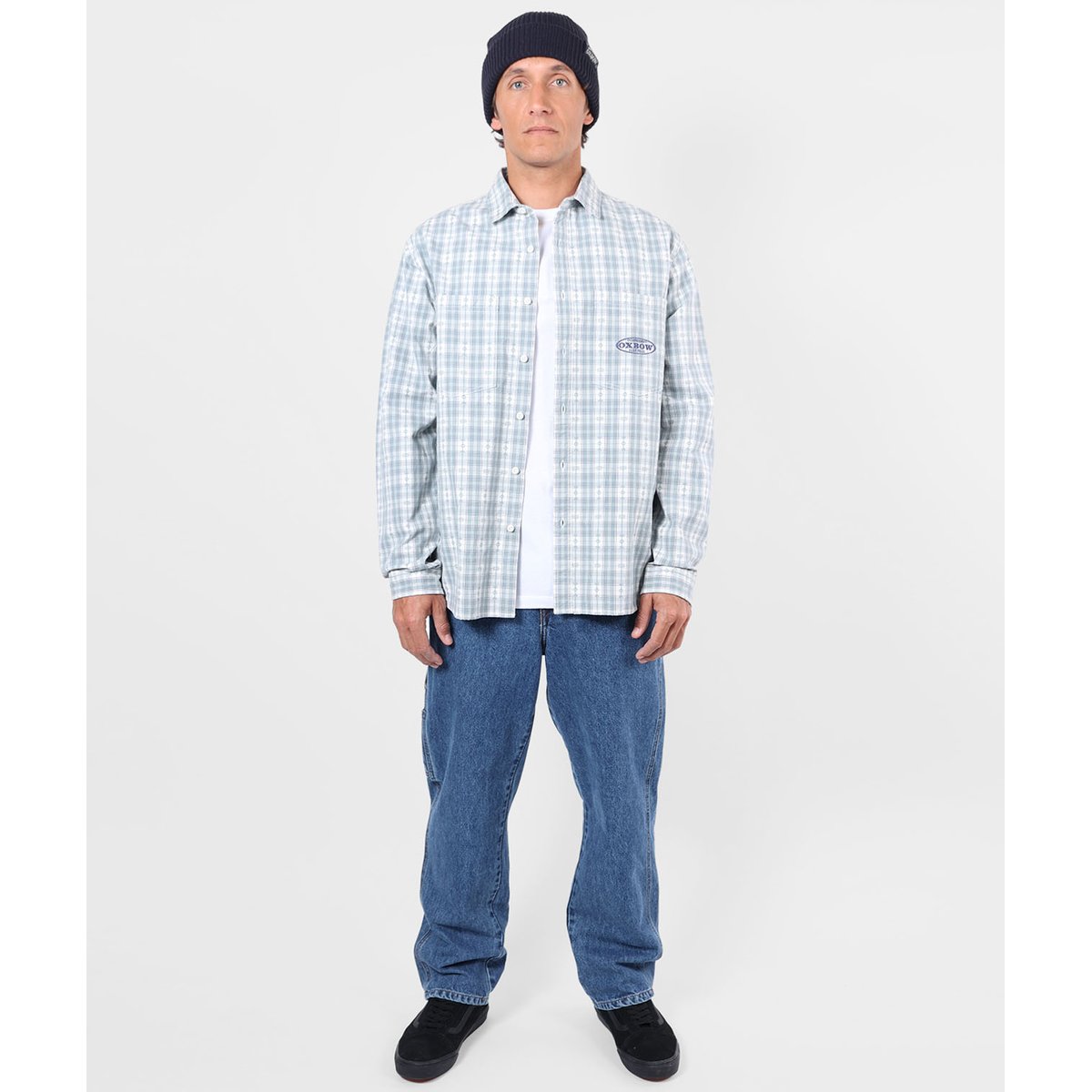 Chemise manches longues MONTEREY lead, OXBOW