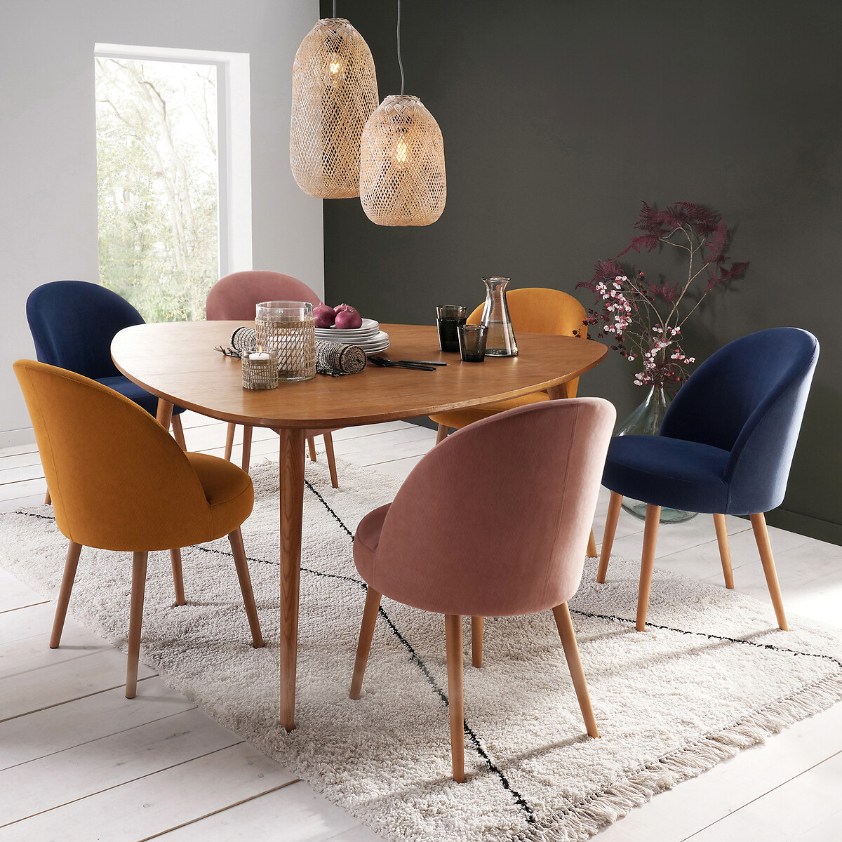 Suspension en bambou Ø30 cm, Ezia naturel, LA REDOUTE INTERIEURS