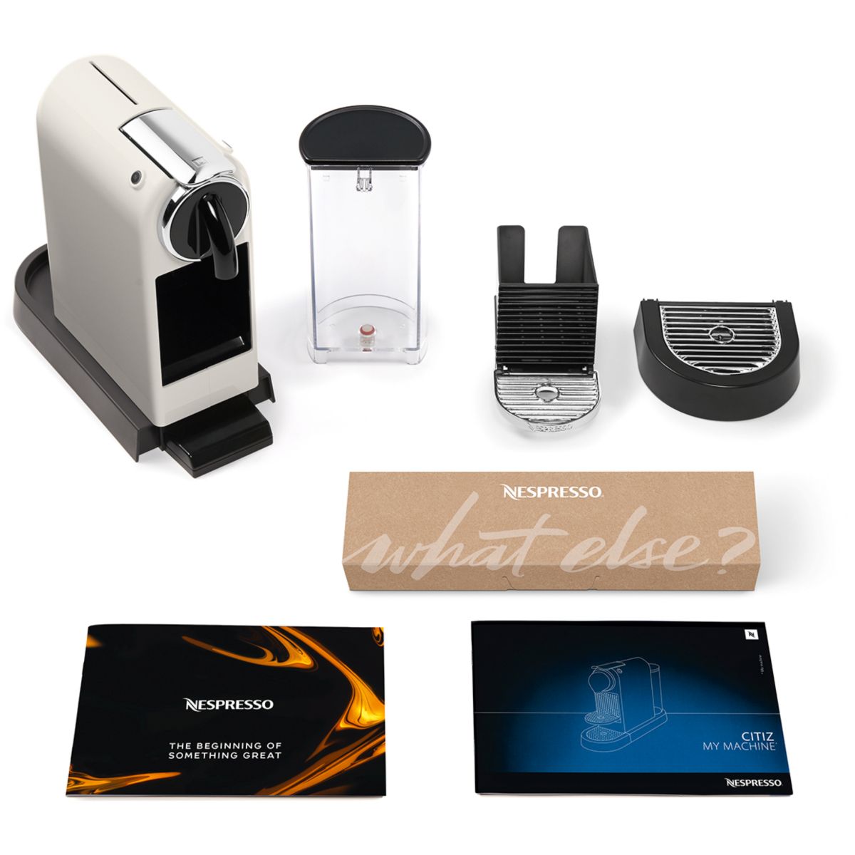 Nespresso Citiz blanc EN167.W couleur unique, DELONGHI