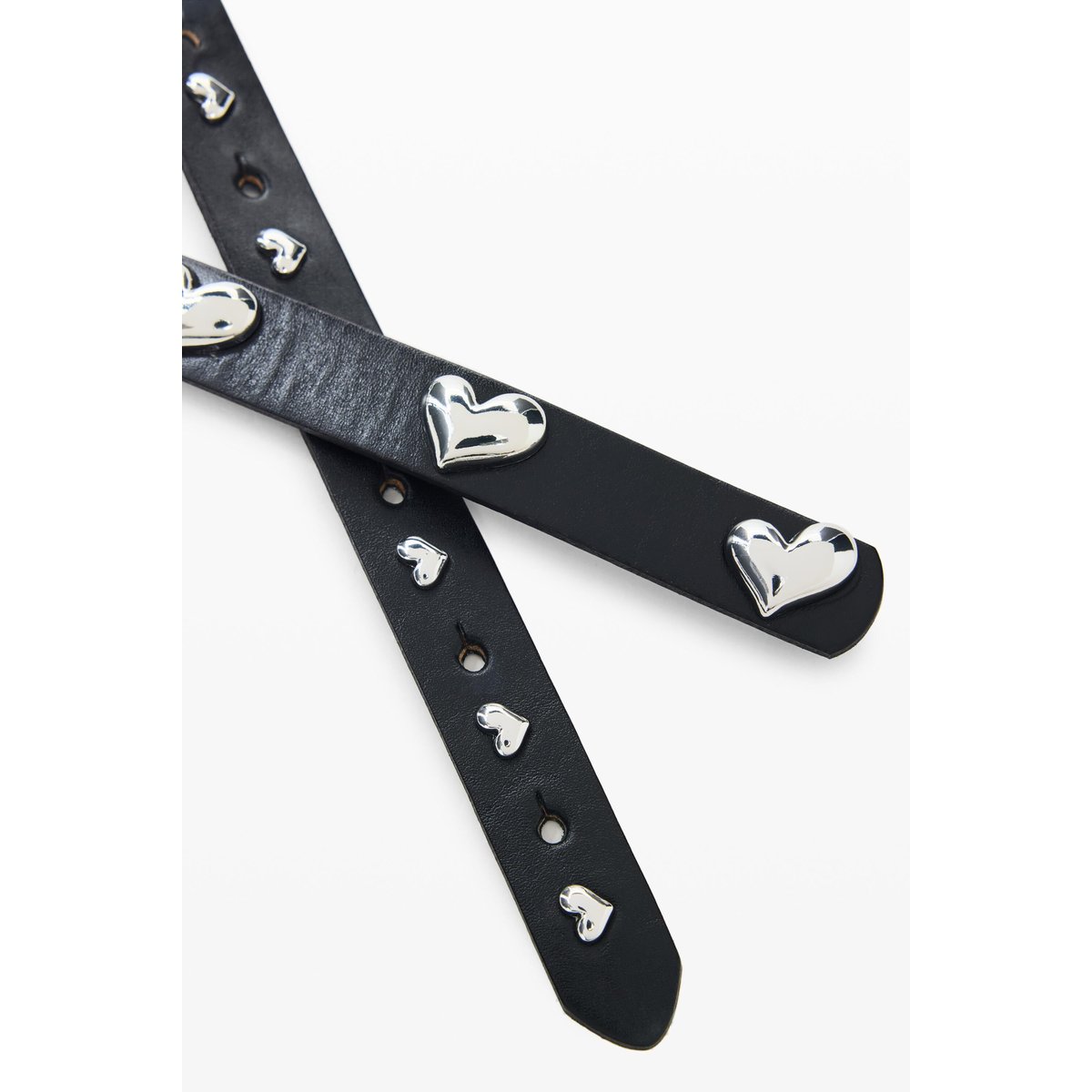 Ceinture 100 % cuir boucle logo noir, DESIGUAL