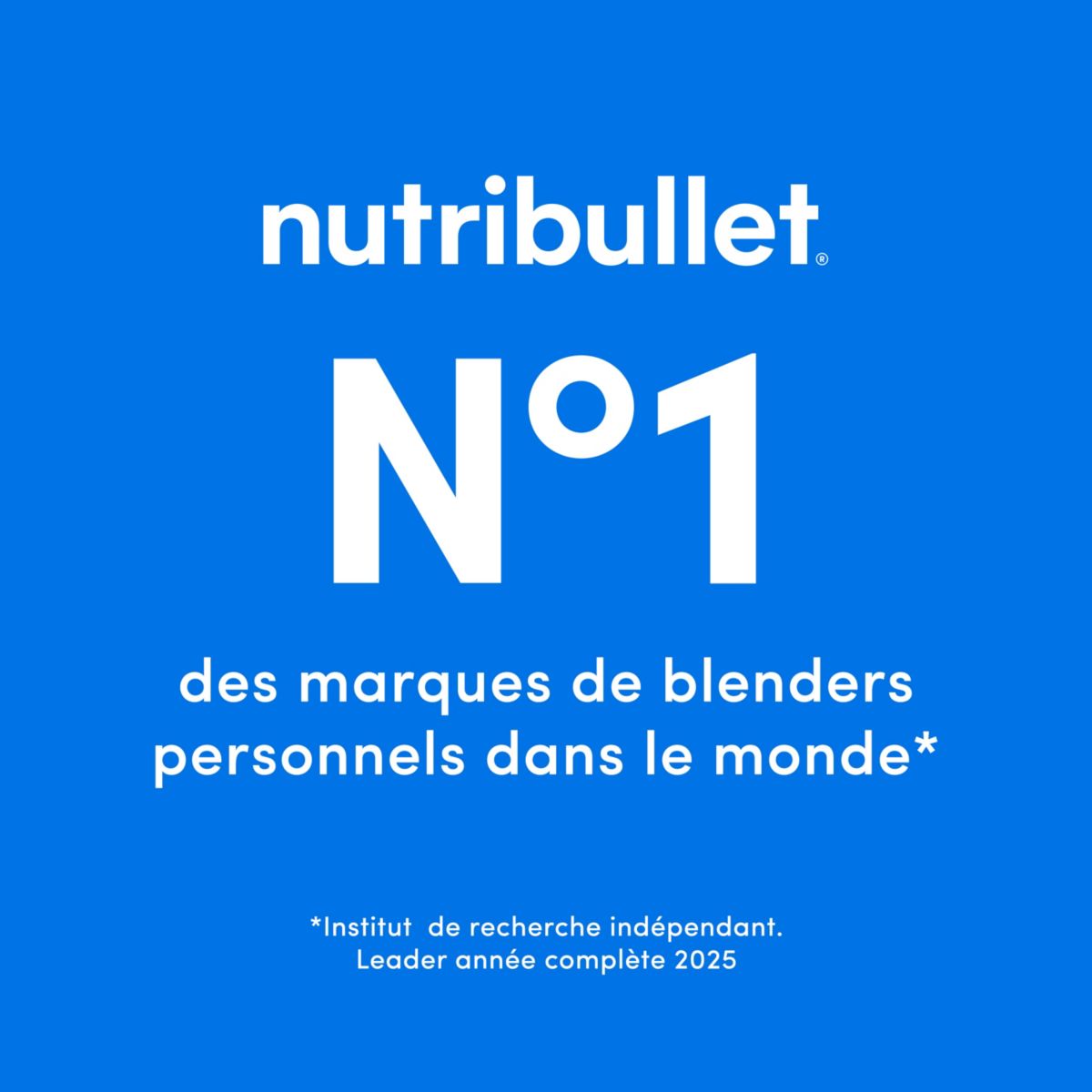 Blender TURBO NBT1006MW couleur unique, NUTRIBULLET