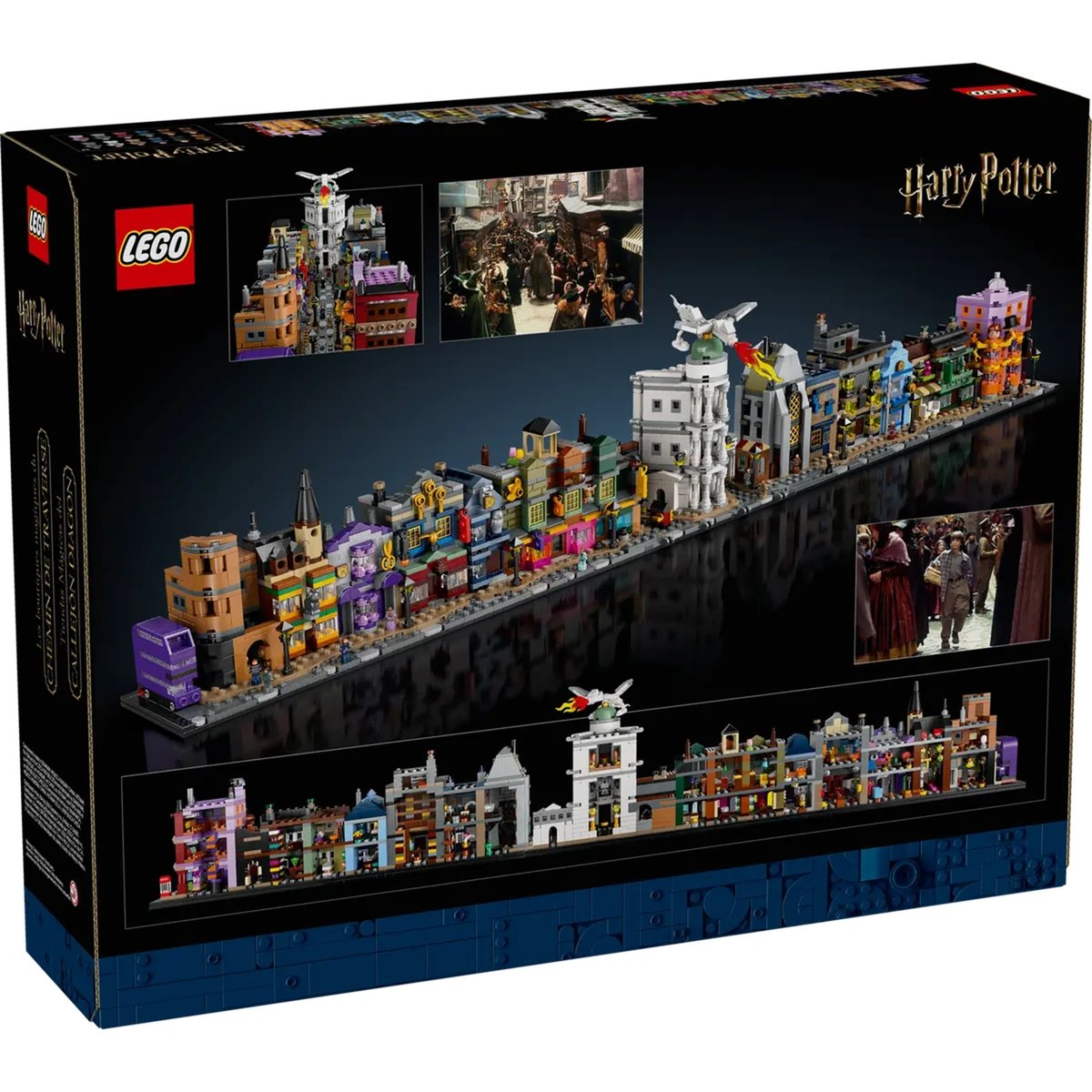 LEGO Harry Potter - Recréez le Chemin de Traverse avec les boutiques magiques - 76444 multicolore, LEGO