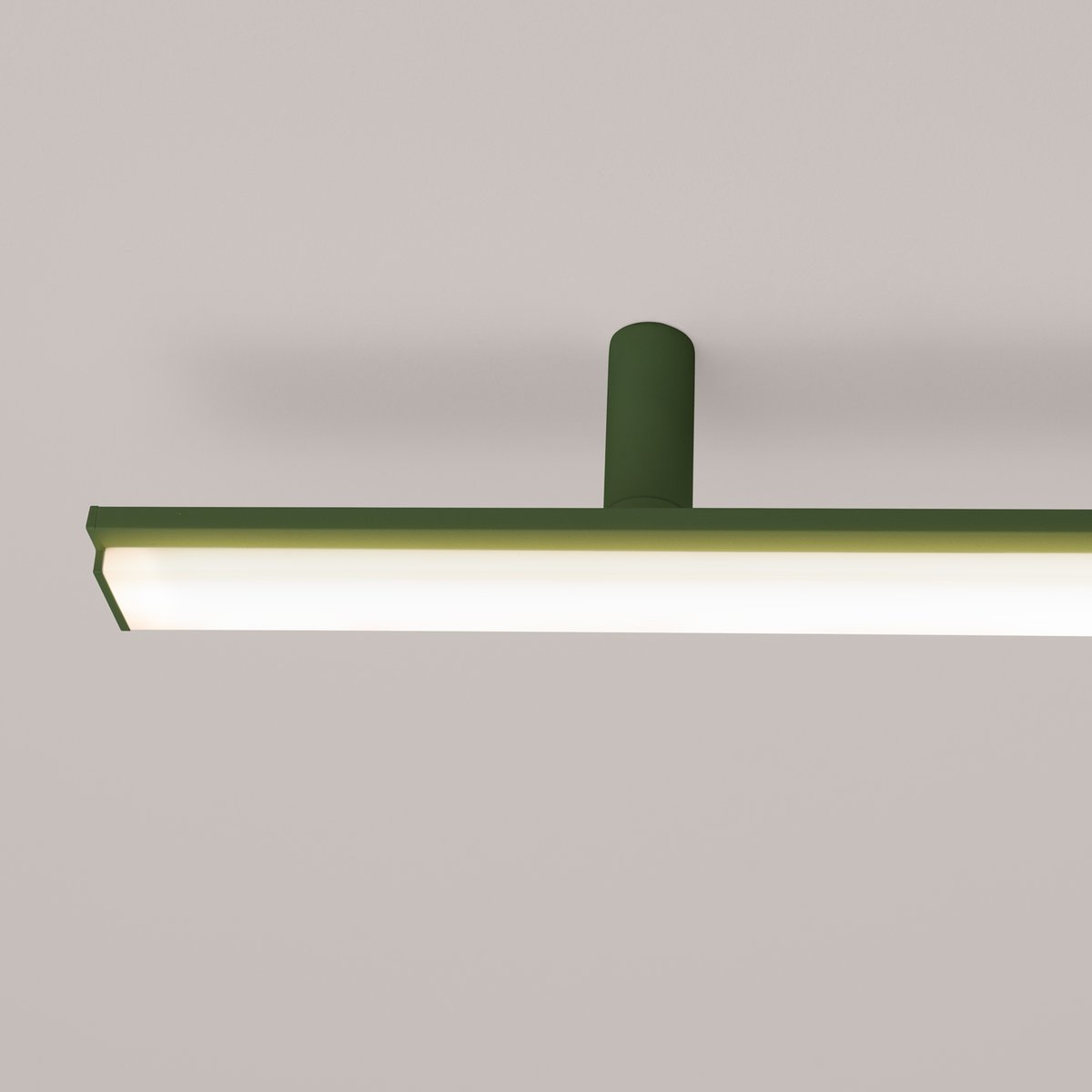 Plafonnier Aluminium Vert Olive LED 2 Lagom vert olive, EDEN