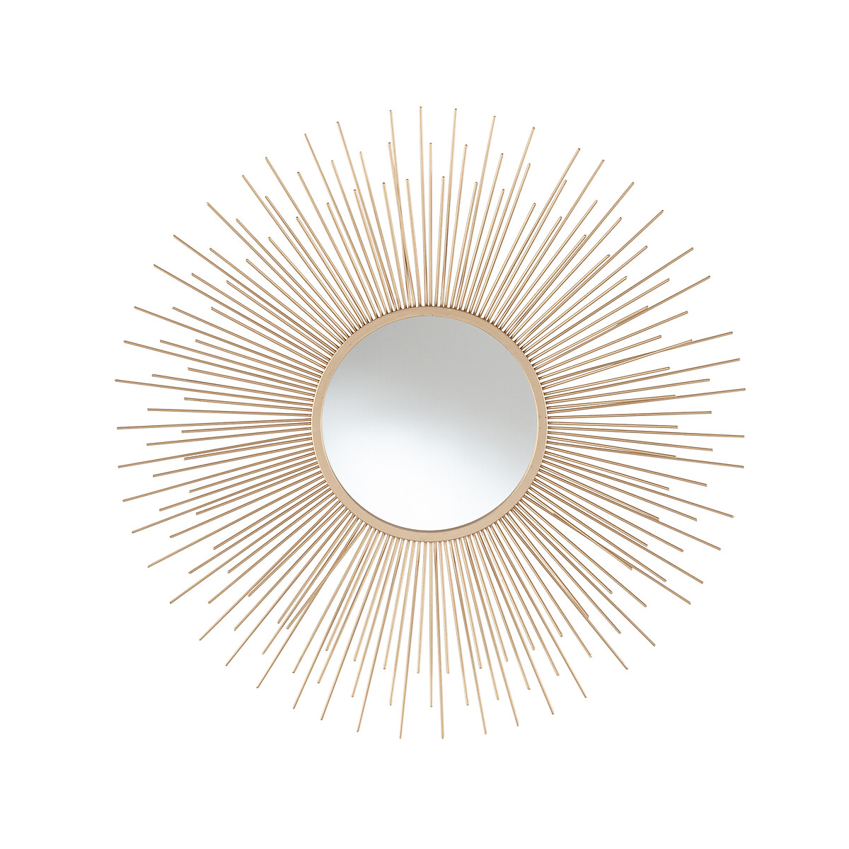 80cm Gold Starburst Round Wall Mirror gold-coloured, ÉDITÉ