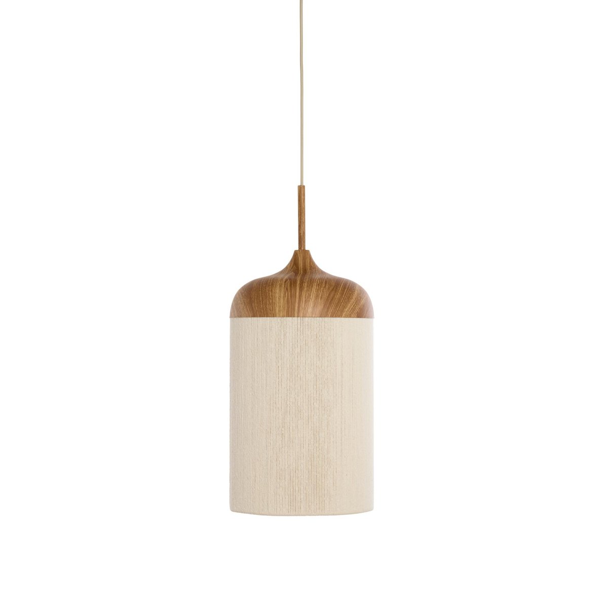 Lampe Suspendue Métal DANIA crème, LIGHT & LIVING 