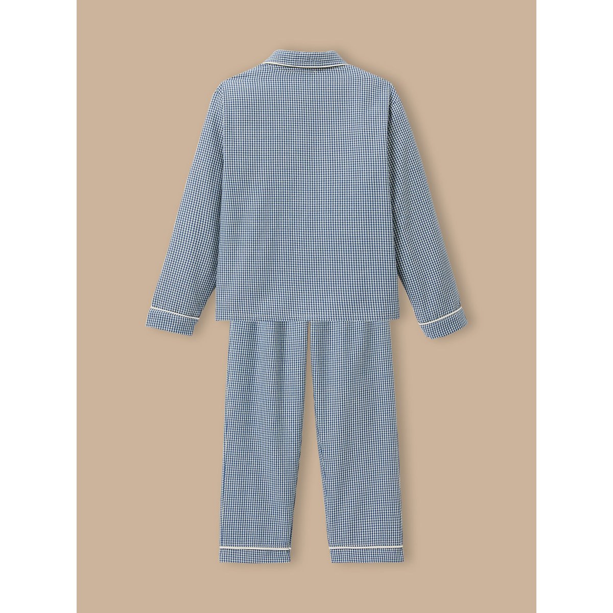 Pyjama vichy carreaux bleu, CYRILLUS