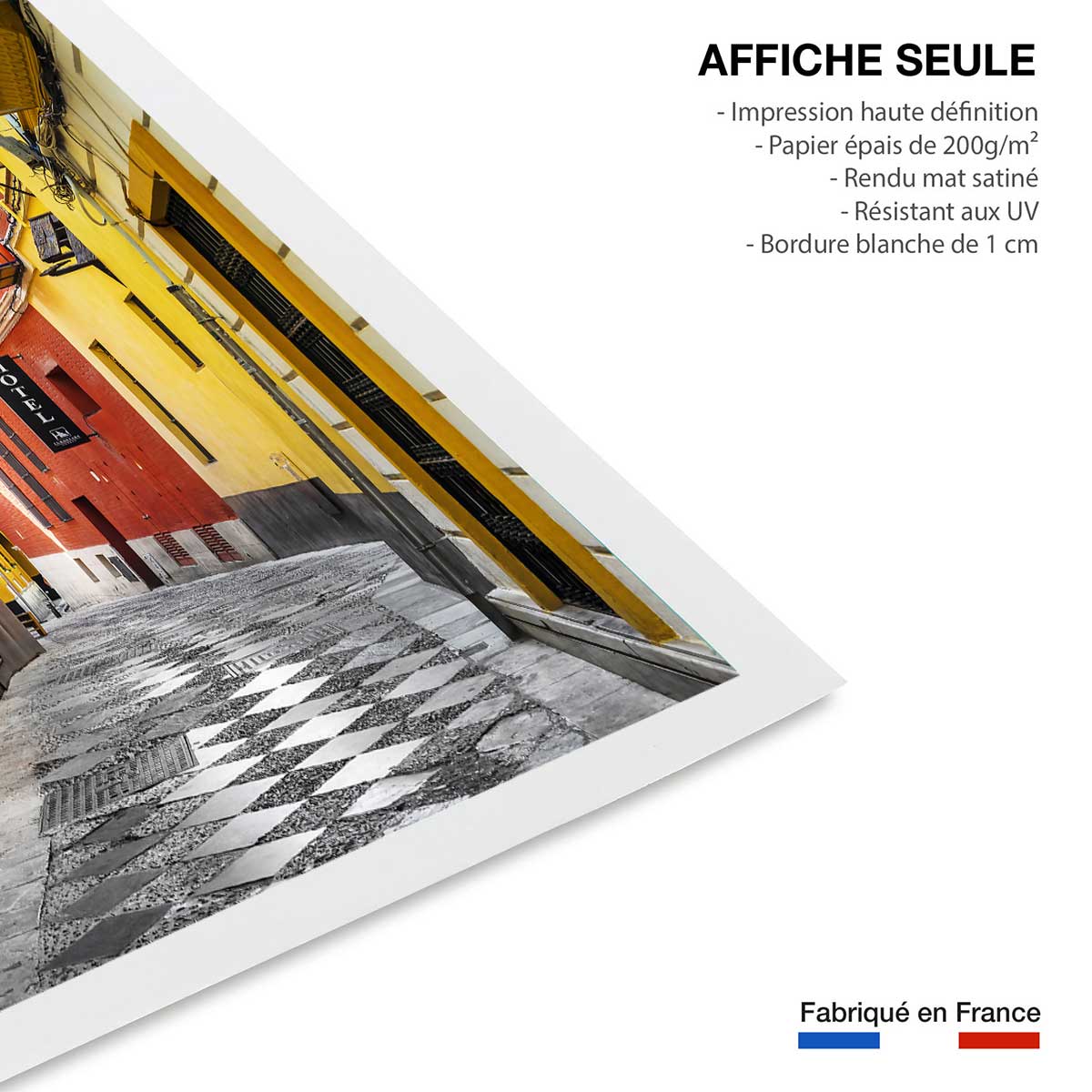 Affiche spain street affiche seule, HEXOA
