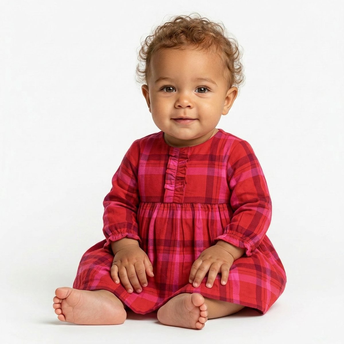Robe bébé - Très bon état rouge, JACADI