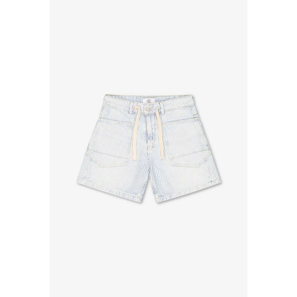 Short en jeans MADO blue / white, LE TEMPS DES CERISES