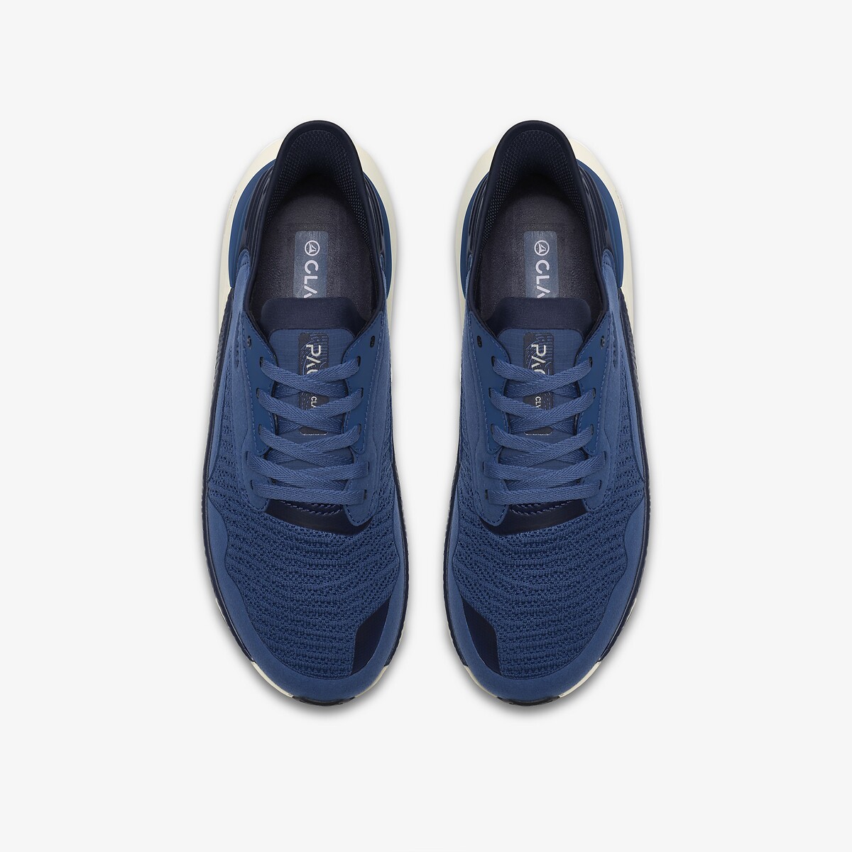 Clarks Pace sneakers blauw, CLARKS