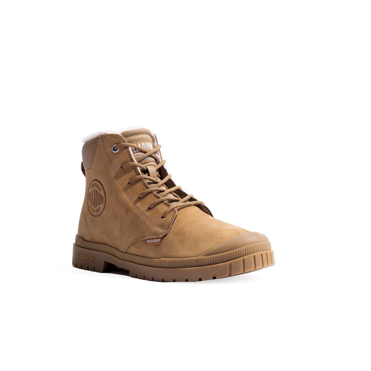 Boots SP20 CUFF LTH WP WL mahogany, PALLADIUM