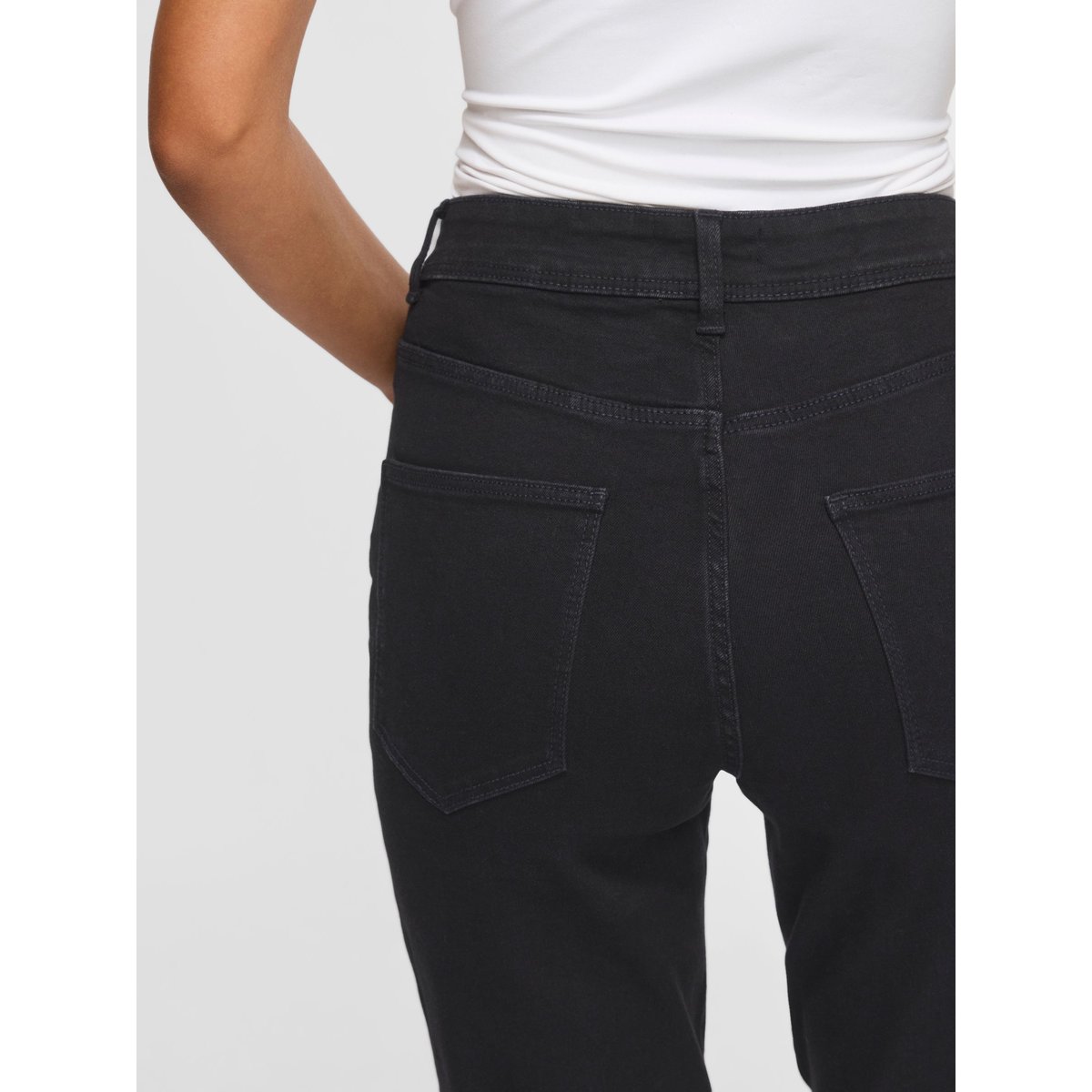 Jean Slim noir - black denim1, VILA