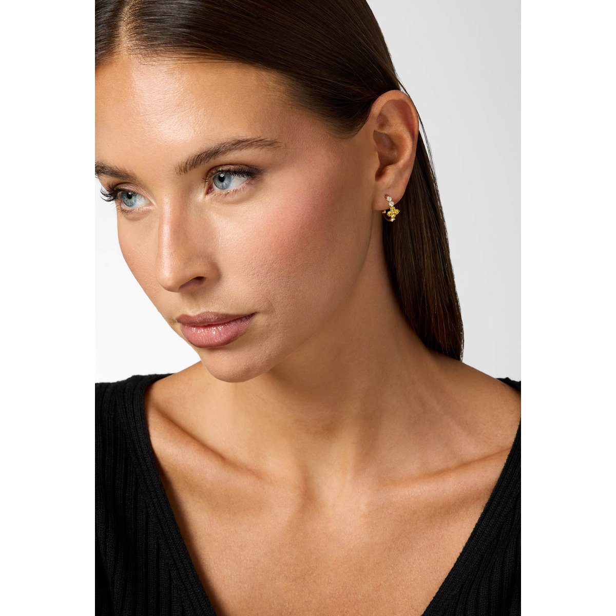 Boucles D'oreilles Secret Garden fantaisie multicolore, GUESS