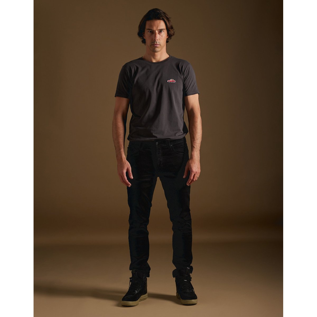 PANTALON REGULAR BLACK noir, PULLIN