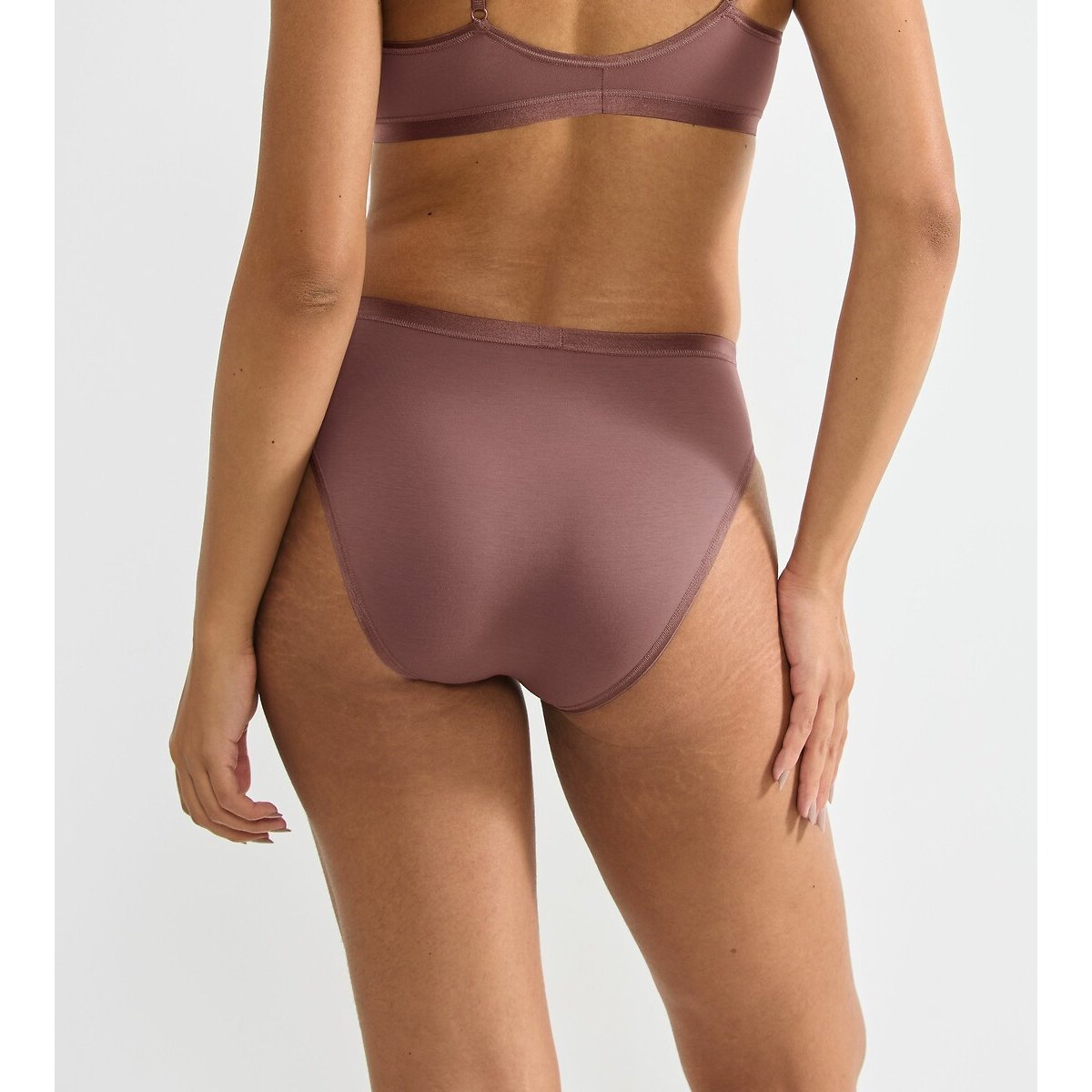 Romance High Cut Knickers cocoa, SLOGGI