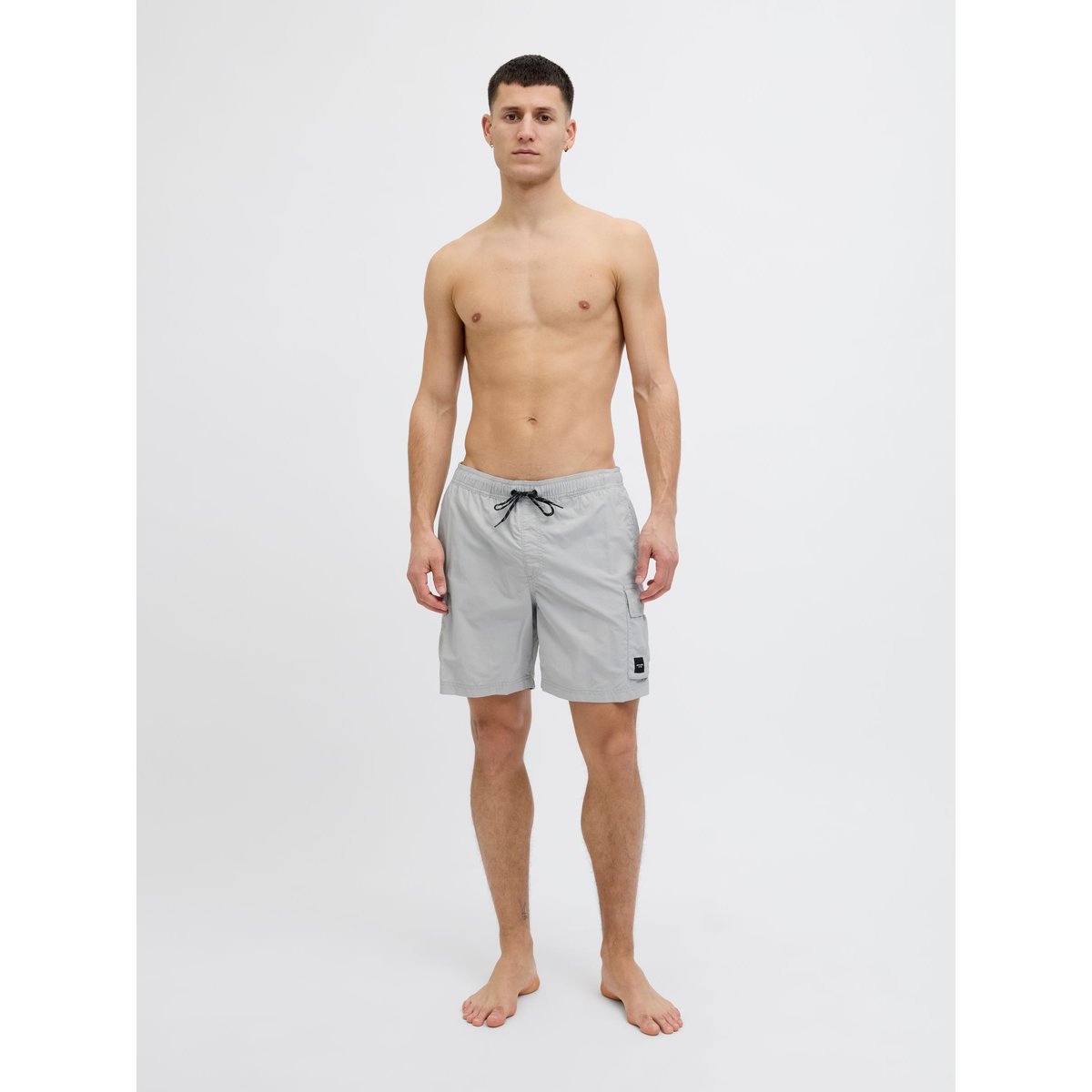 Short De Bain grise - high-rise, JACK & JONES