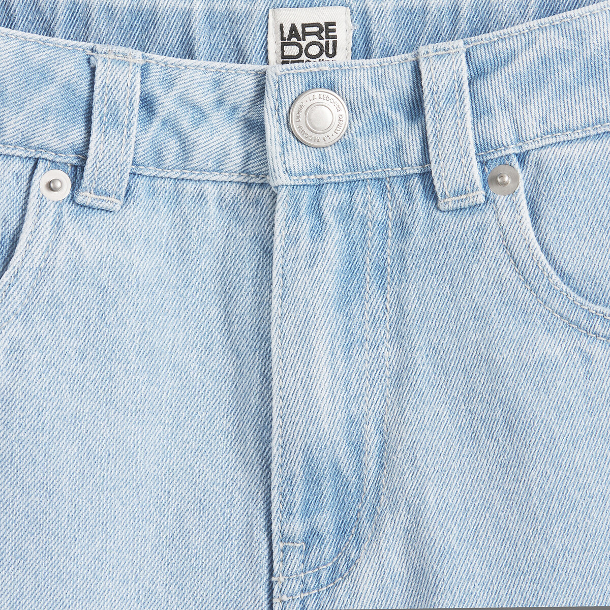 Bermudas vaqueras baggy bleached, LA REDOUTE COLLECTIONS