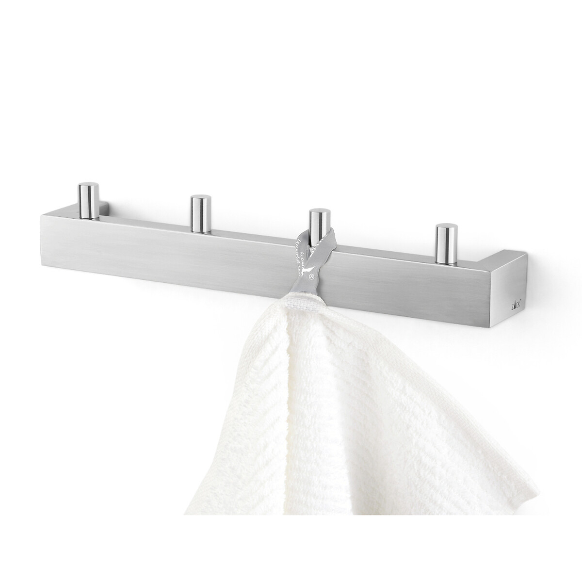 Toalheiro de parede com ganchos Linea, ZACK inox, ZACK