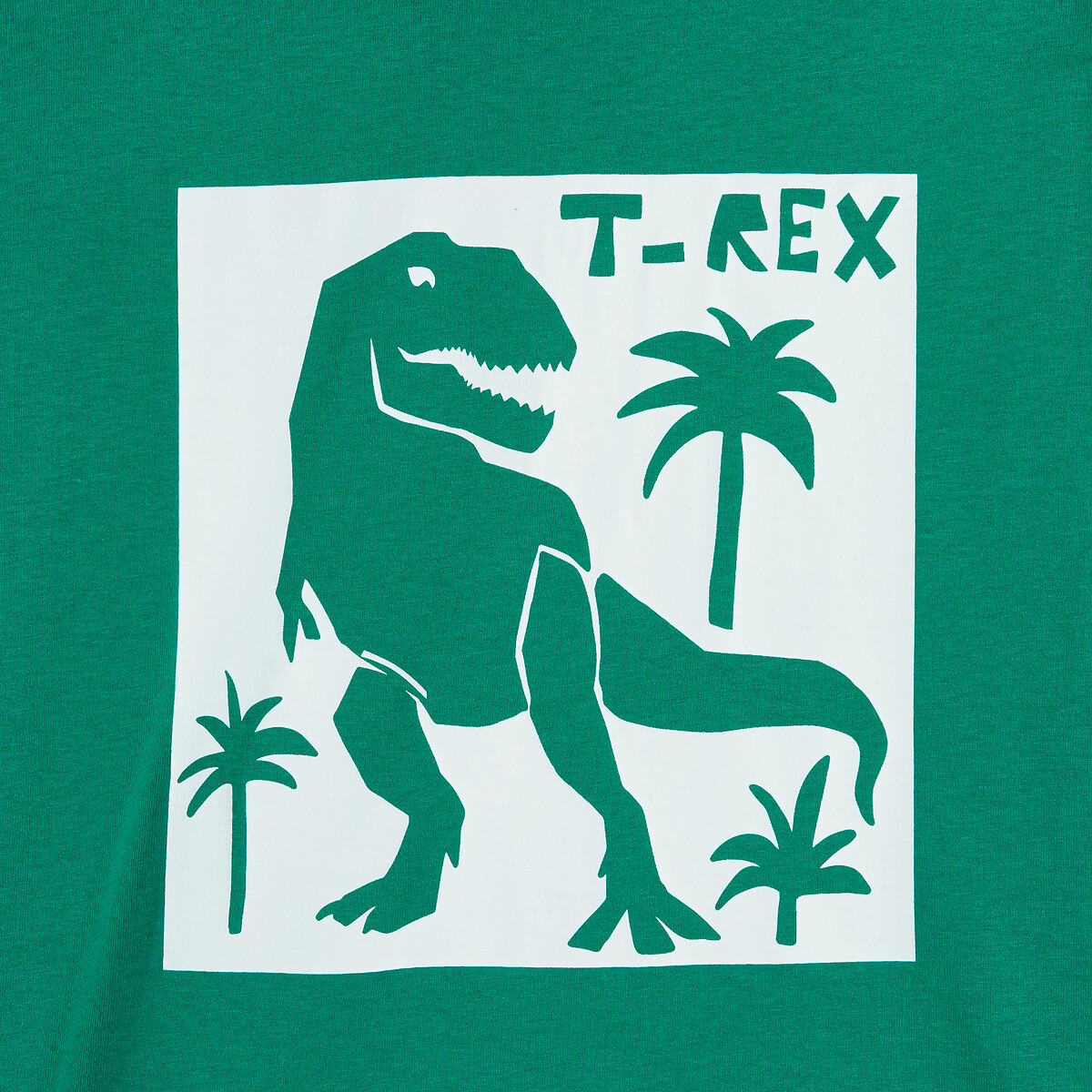 Pack of 3 dinosaur print cotton pyjamas navy+grey+green, LA REDOUTE COLLECTIONS