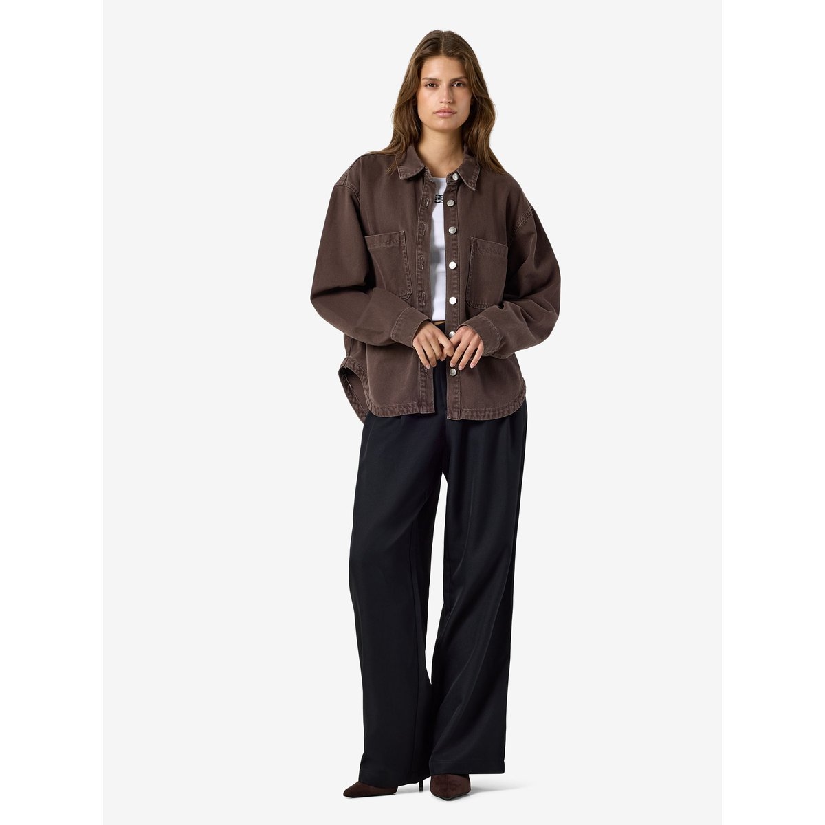 Surchemises marron - chocolate brown1, NOISY MAY
