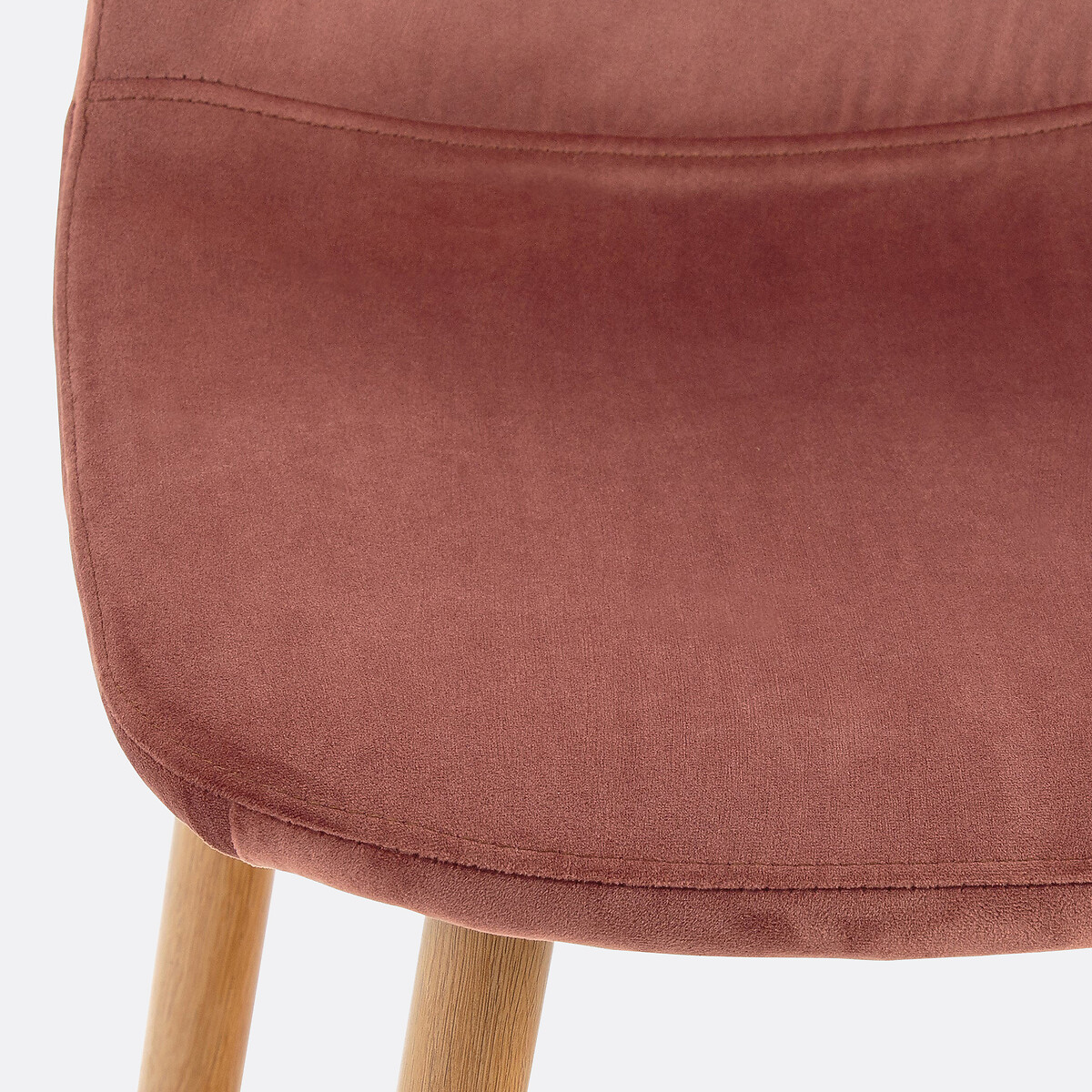 Set van 2 halfhoge barstoelen, Lavergne rozehout, LA REDOUTE INTERIEURS