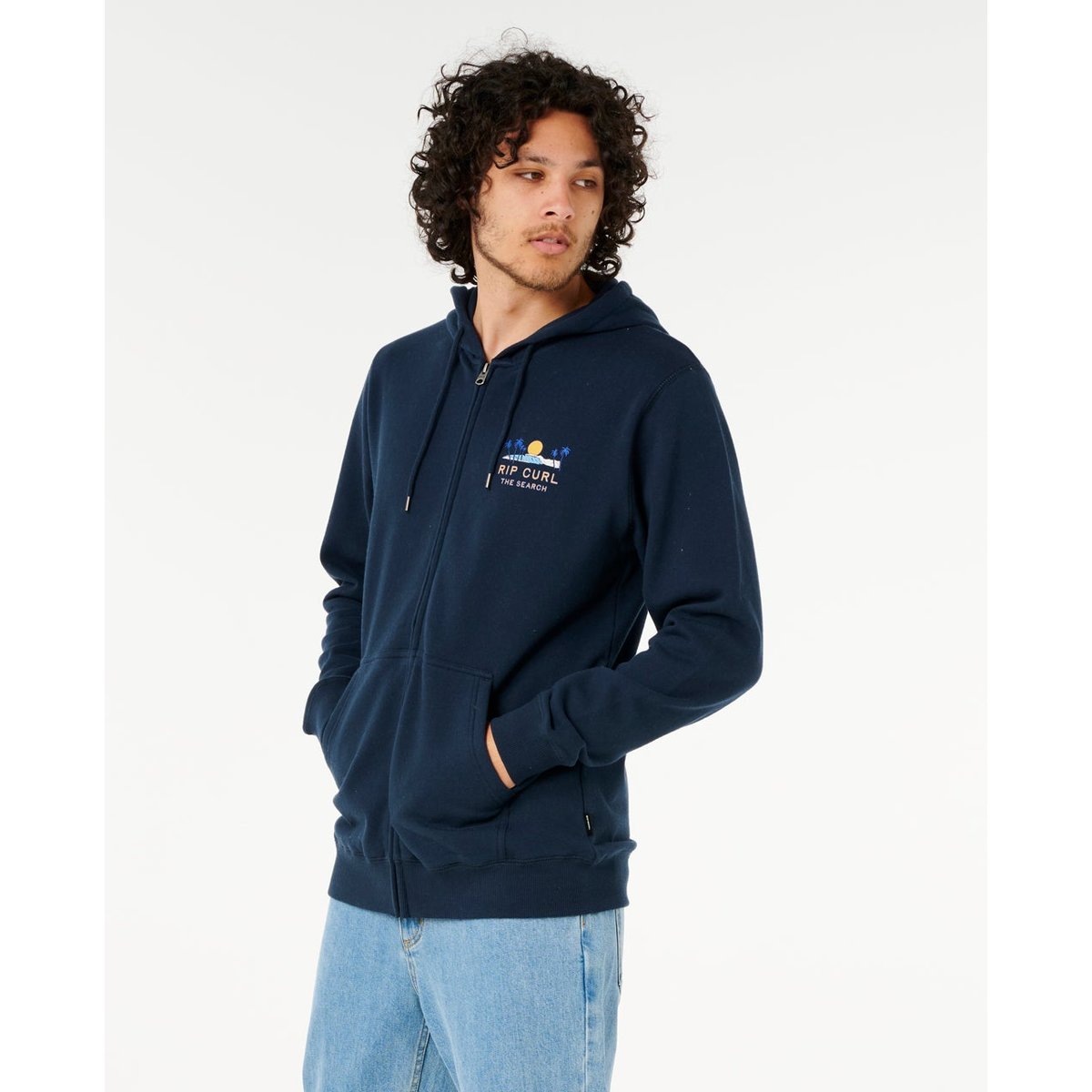 Sweat Zippé Aots Cody Welsh navy, RIP CURL