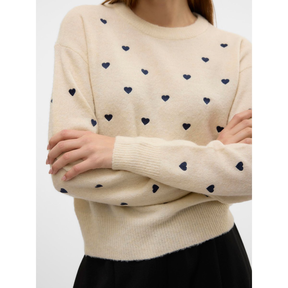 Pull En Maille birch, VERO MODA