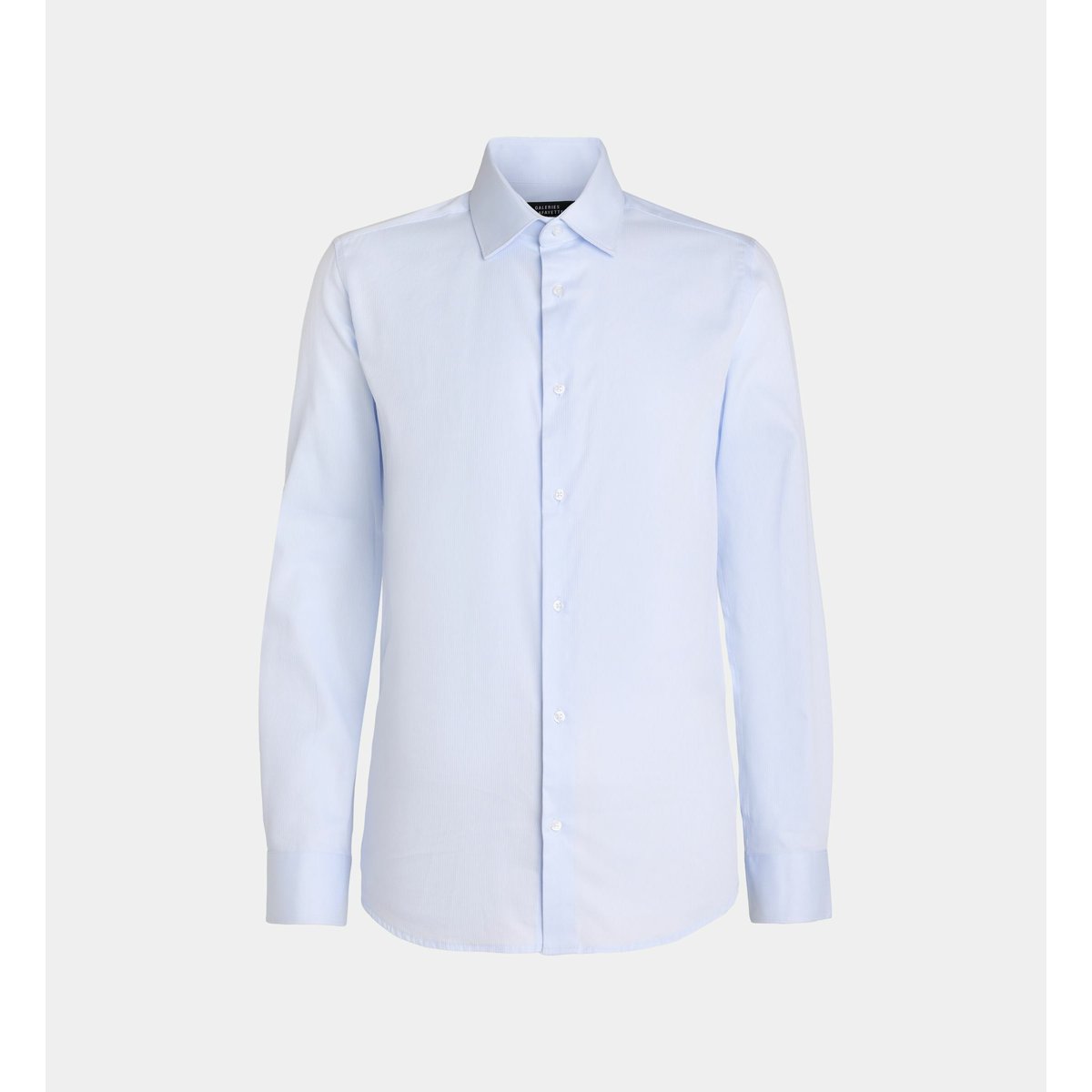 Chemise ajustée msrtax en coton bio bleu clair, GALERIES LAFAYETTE