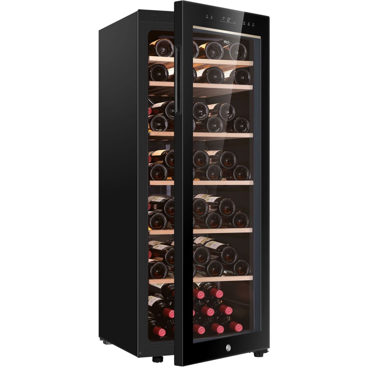 Cave à vin vieillissement HWS84GA WINE BANK 50 SERIES 5 noir, HAIER