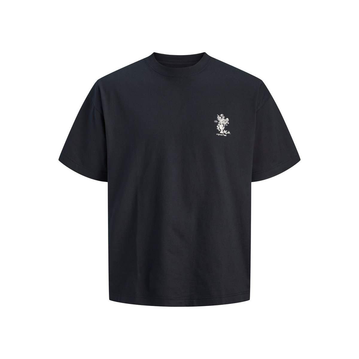 T-Shirt noire - black, JACK & JONES