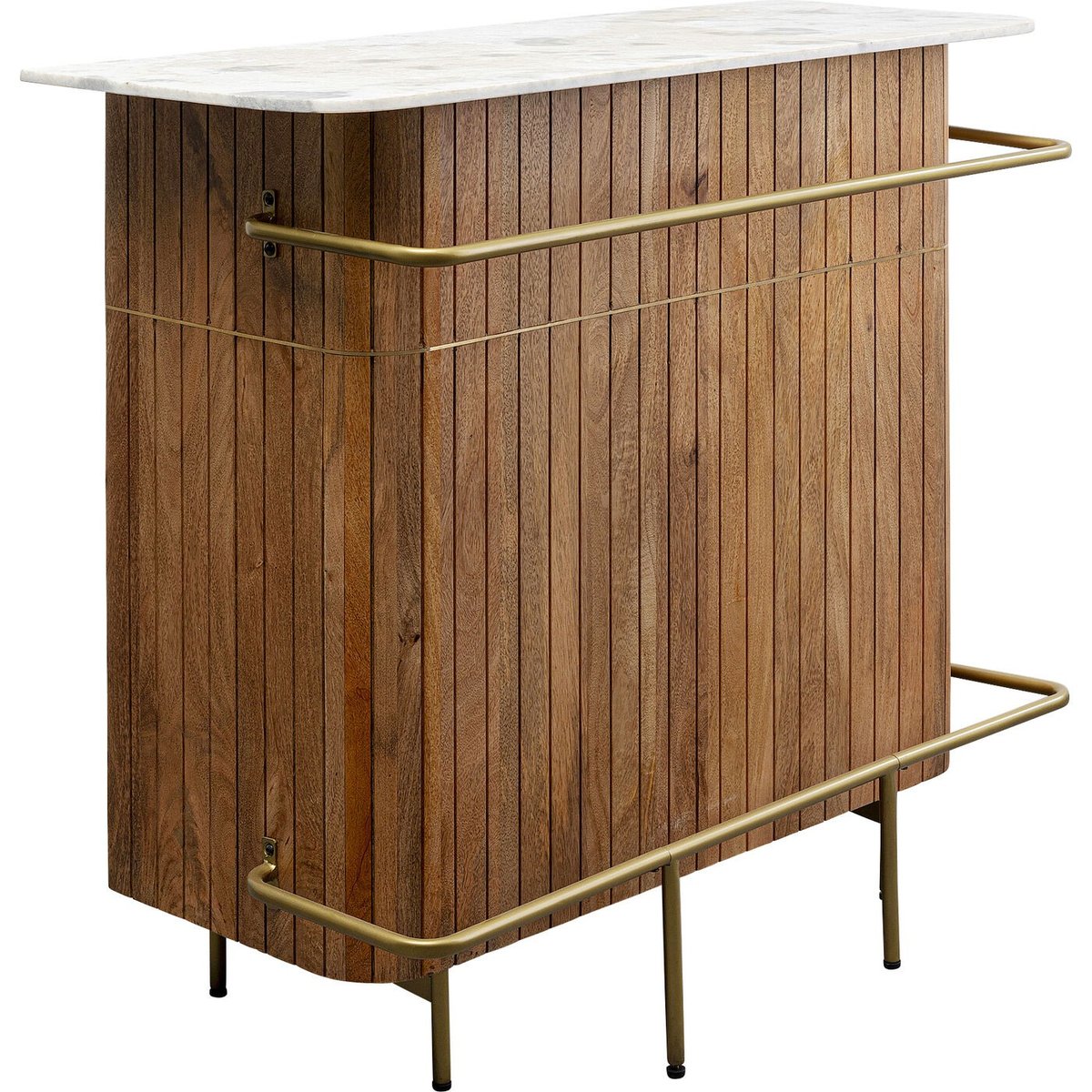 Bar en manguier et marbre, GRACE autres, KARE DESIGN