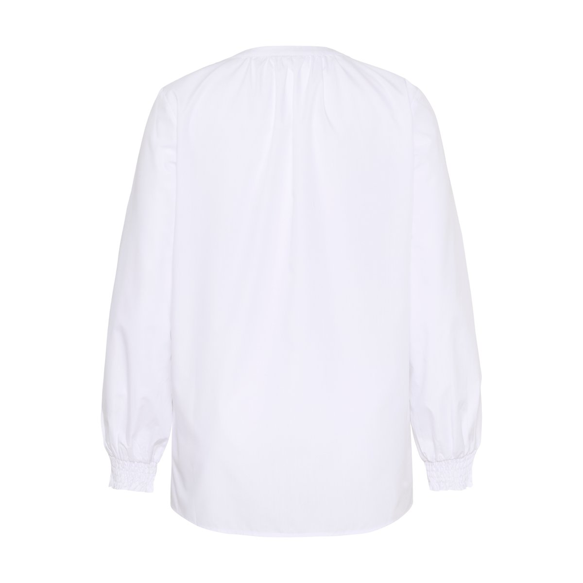 Blouse à manches longues blanc, KAFFE CURVE